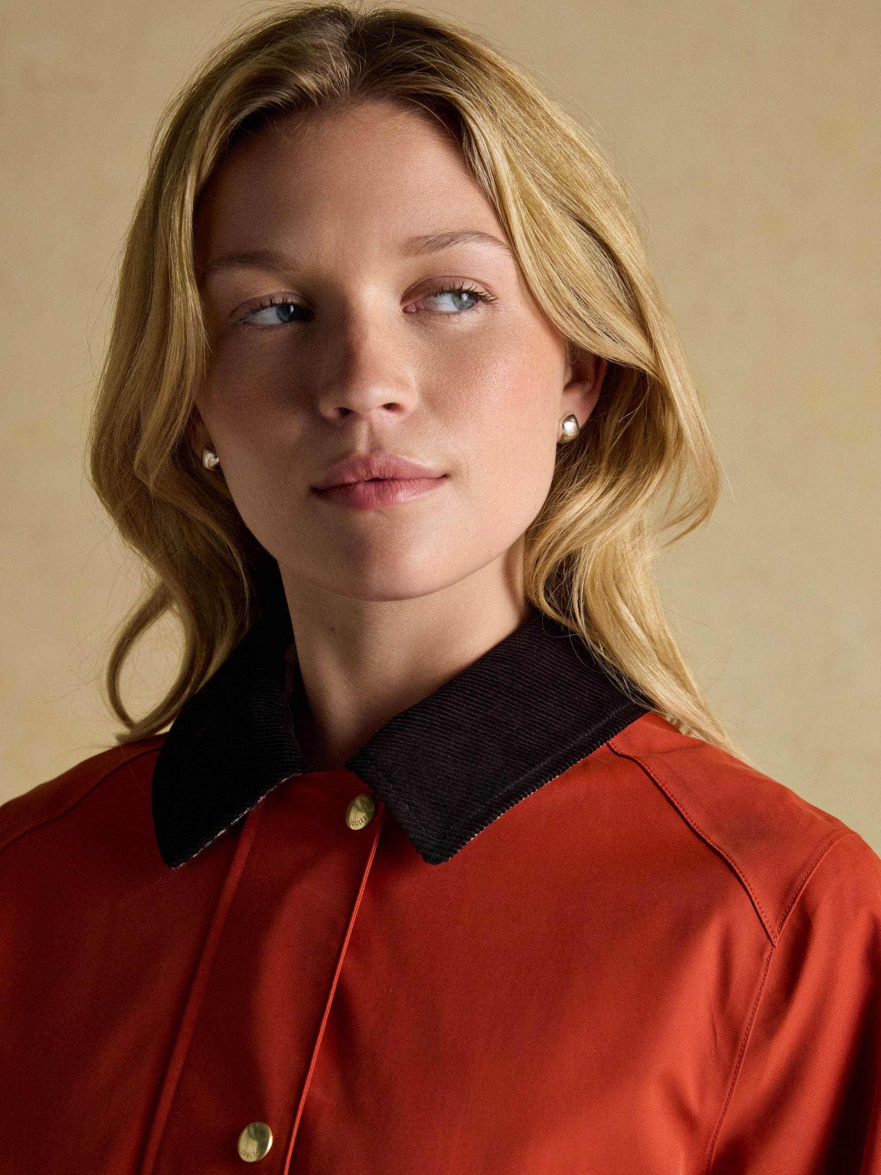 Katherine Burnt Orange Waterproof Heritage Coat - Image 11 of 17