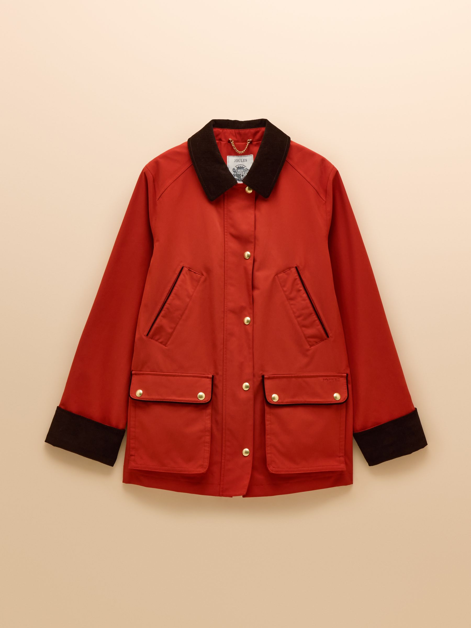 Katherine Burnt Orange Waterproof Heritage Coat - Image 13 of 13