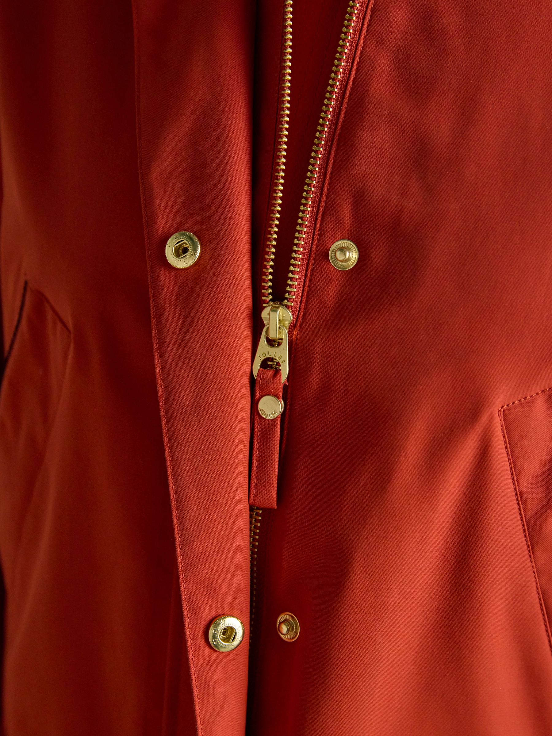 Katherine Burnt Orange Waterproof Heritage Coat - Image 14 of 17