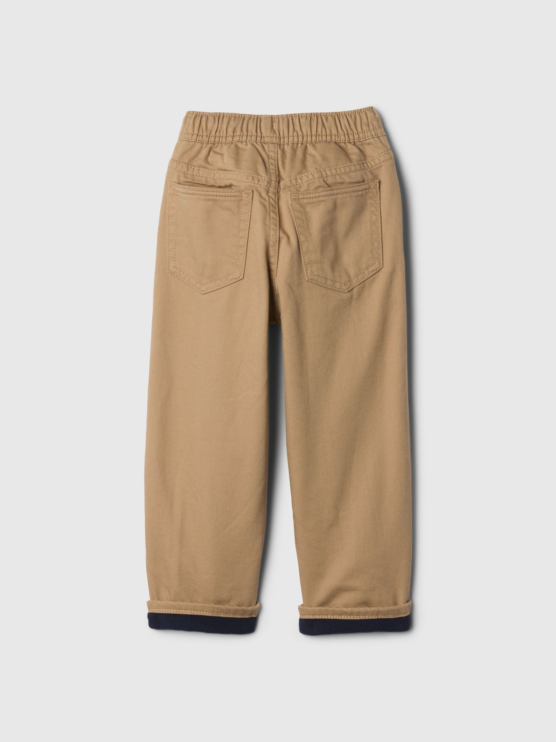 Brown Cosy Pull On Baggy Chinos (6mths-5yrs) - Image 2 of 3