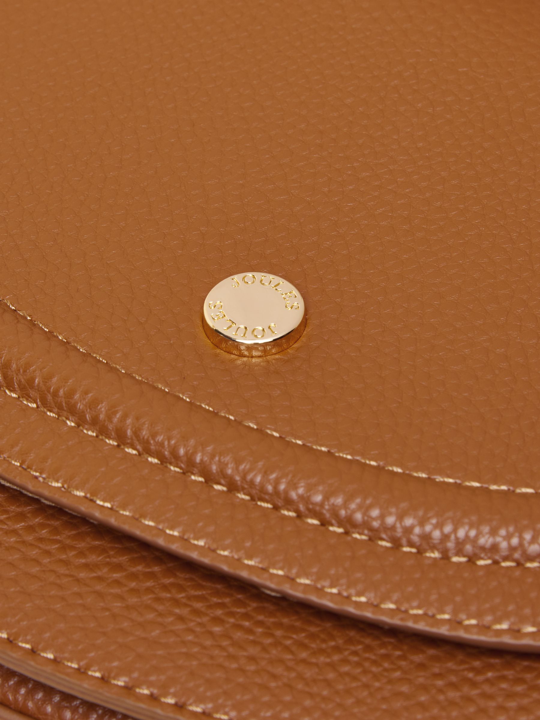 Paloma Tan Brown Half Moon Cross Body | Joules