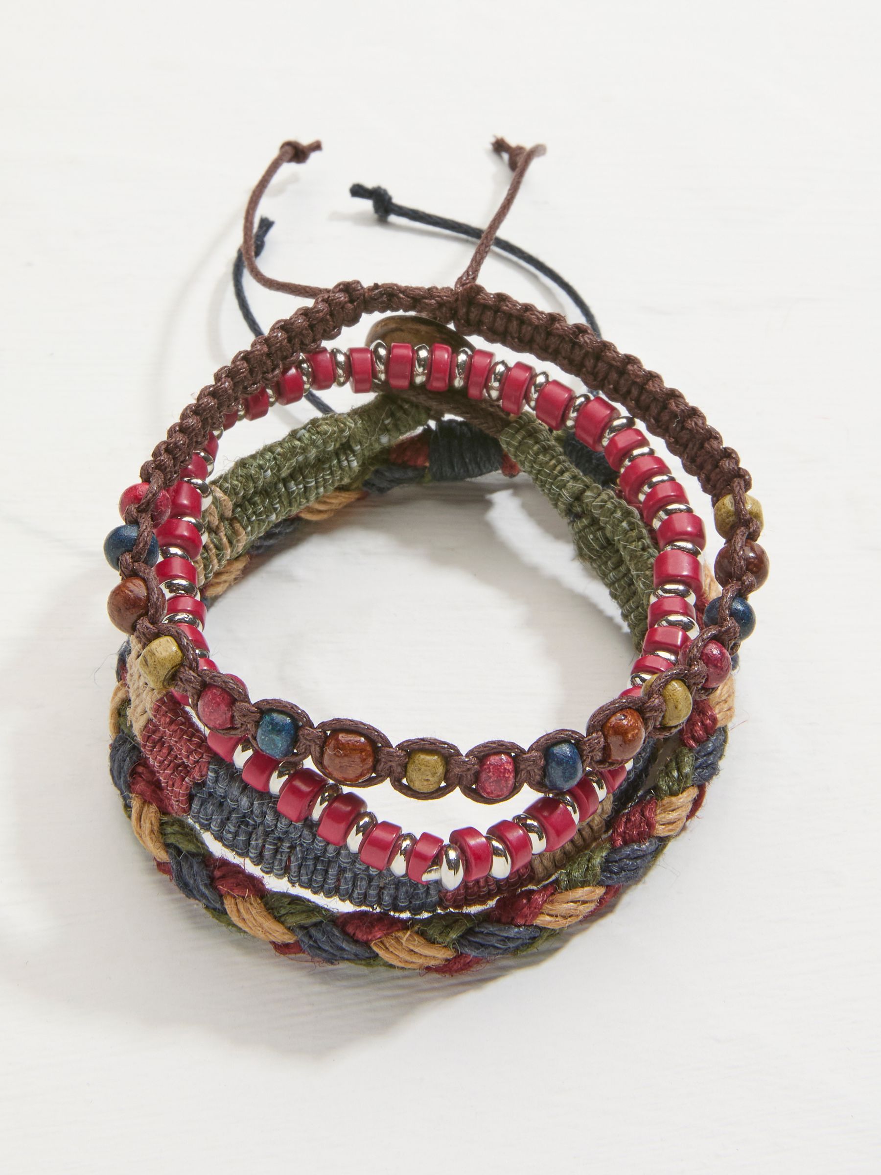 Red Bracelet Stack - Image 1 of 2
