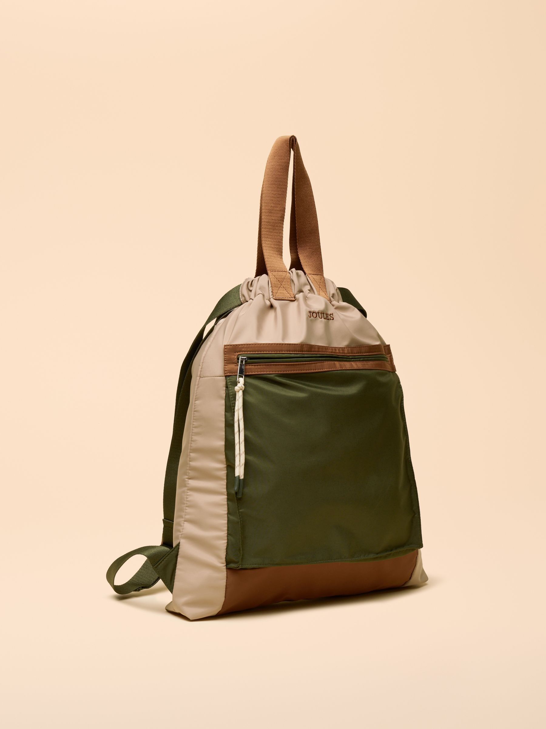 Peplow Khaki Green Rucksack - Image 2 of 5