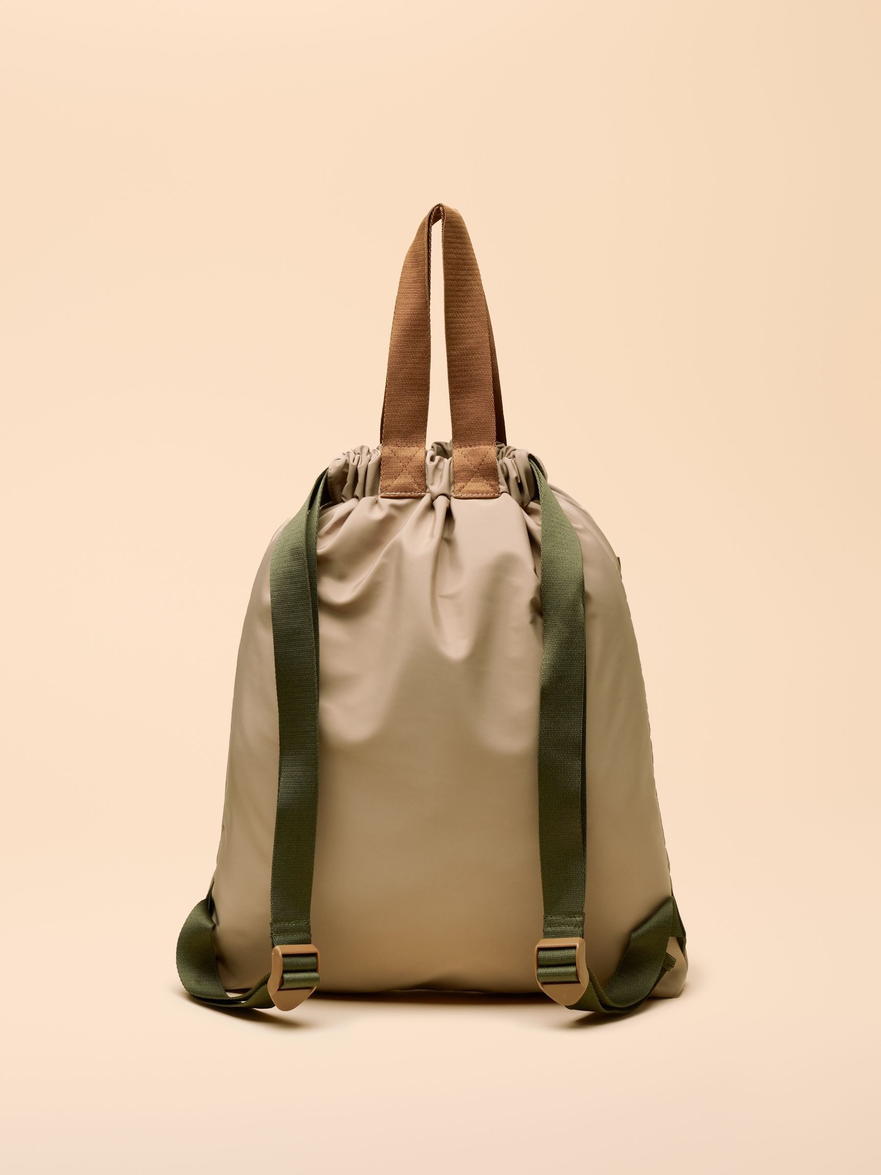 Peplow Khaki Green Rucksack - Image 3 of 5
