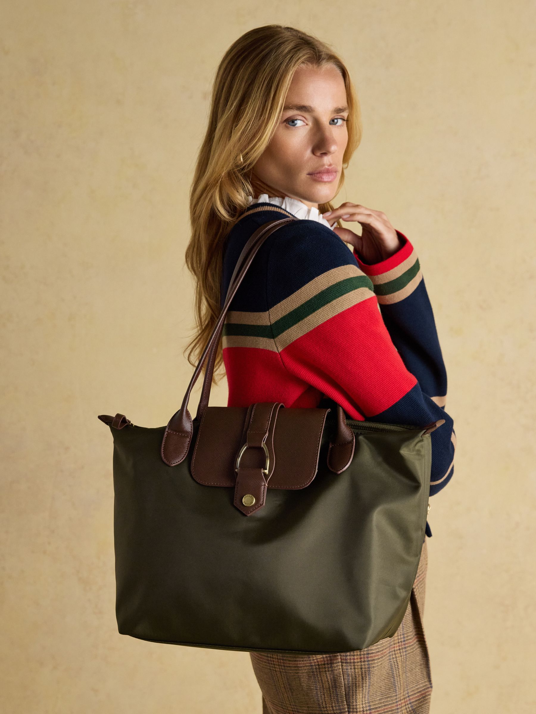 Edie Khaki Green Shopper bag - Image 2 of 9