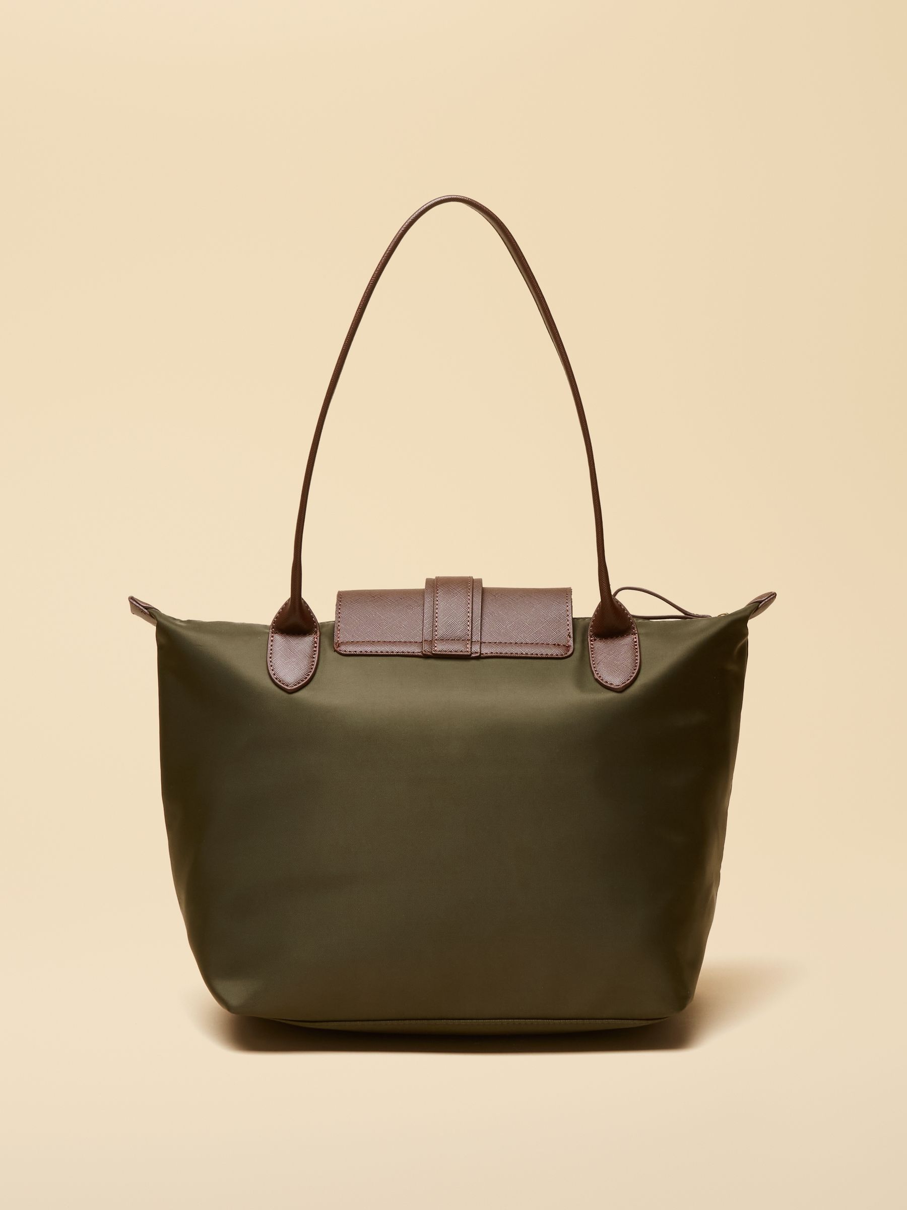Edie Khaki Green Shopper bag - Image 5 of 9