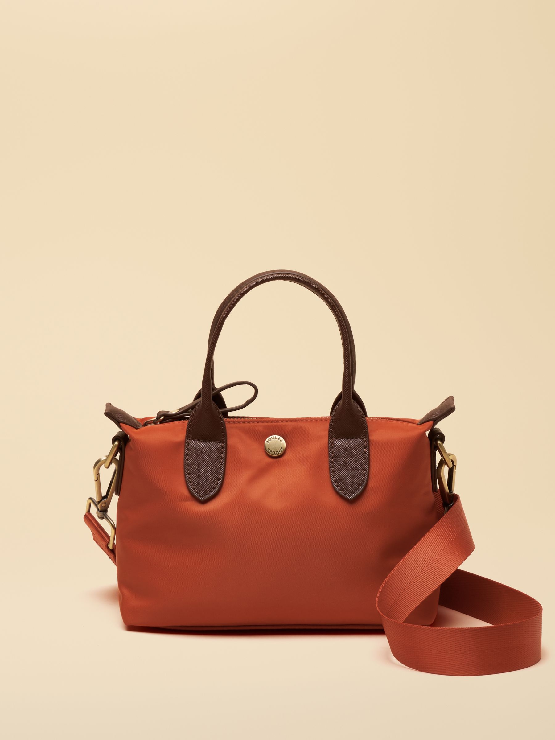 Edie Orange Mini Cross Body Bag - Image 1 of 9