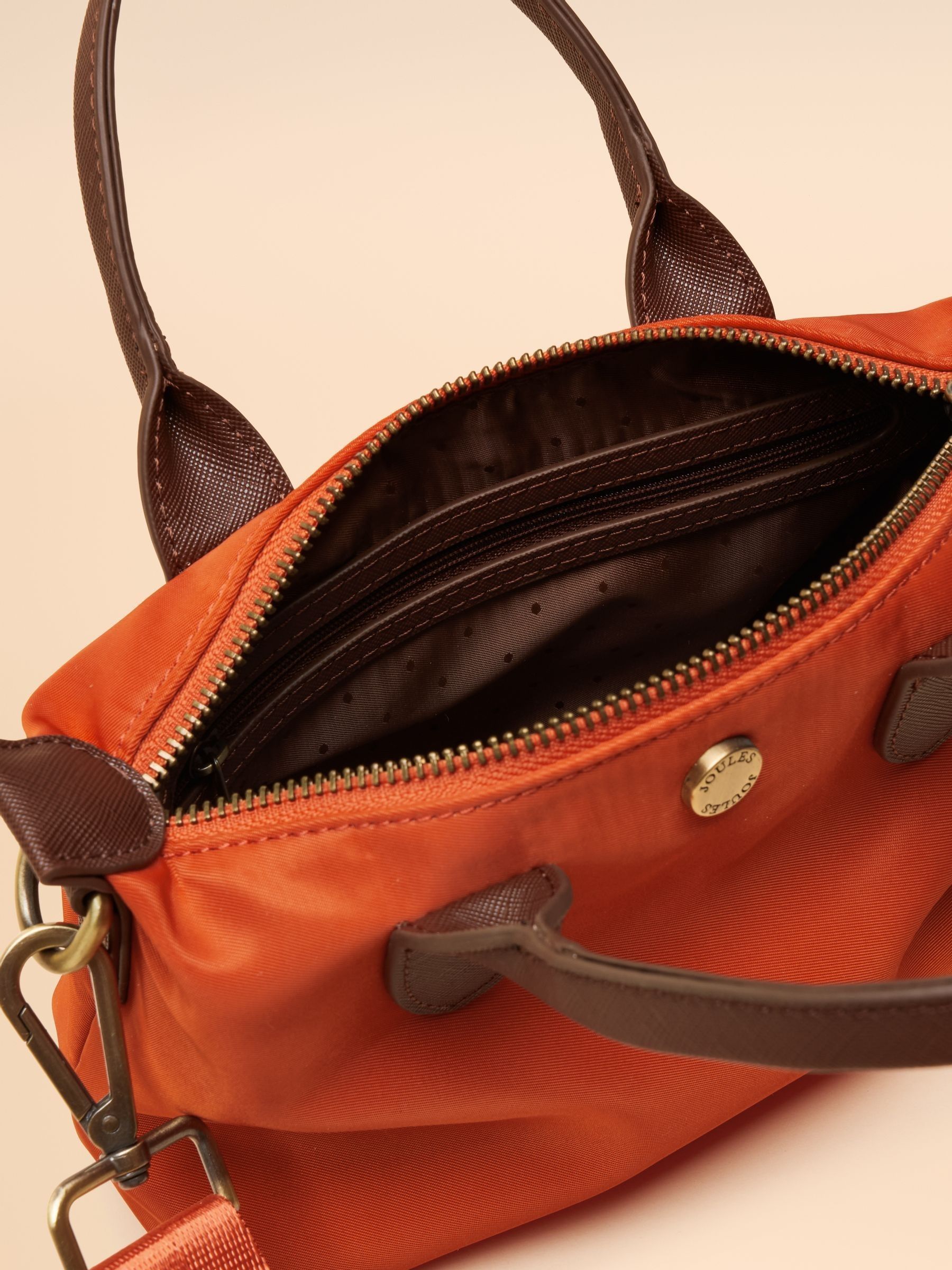 Edie Orange Mini Cross Body Bag - Image 9 of 9