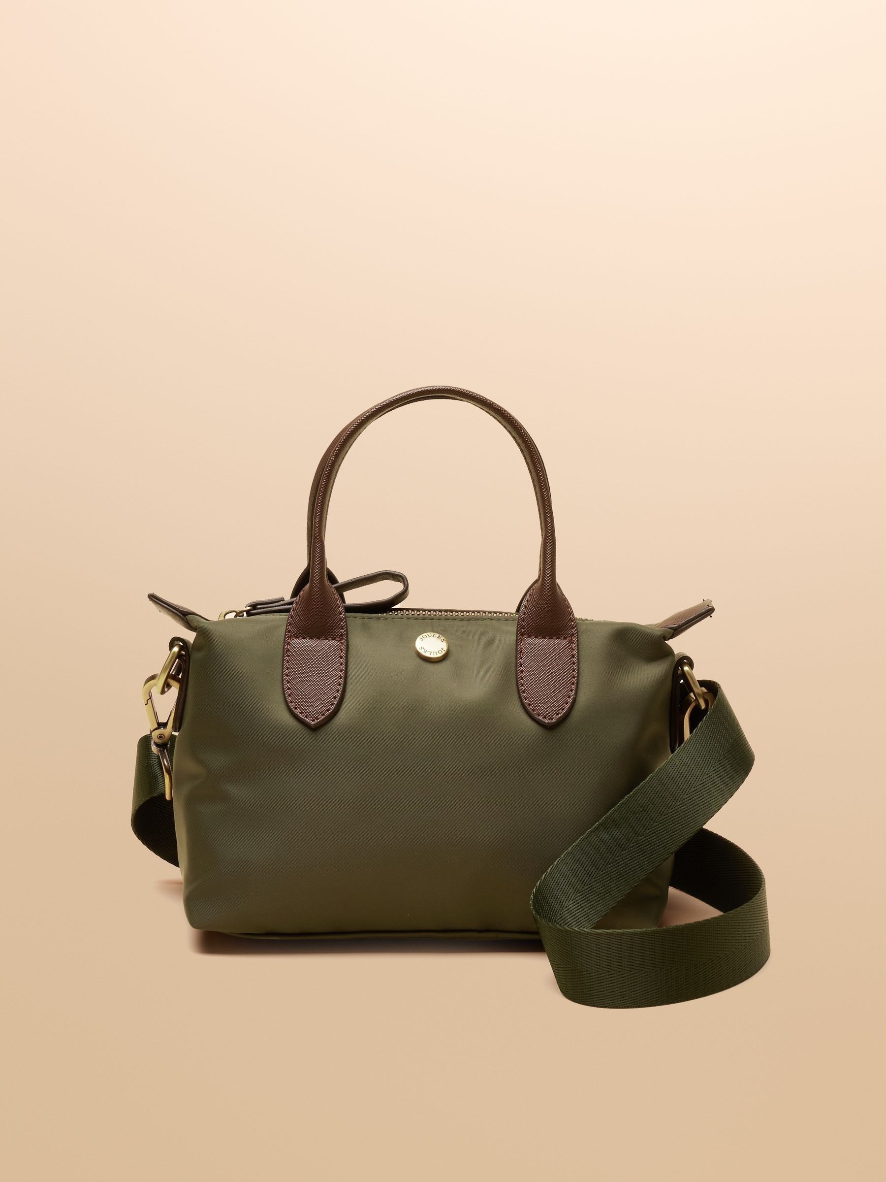 Edie Khaki Green Crossbody Bag - Image 1 of 7