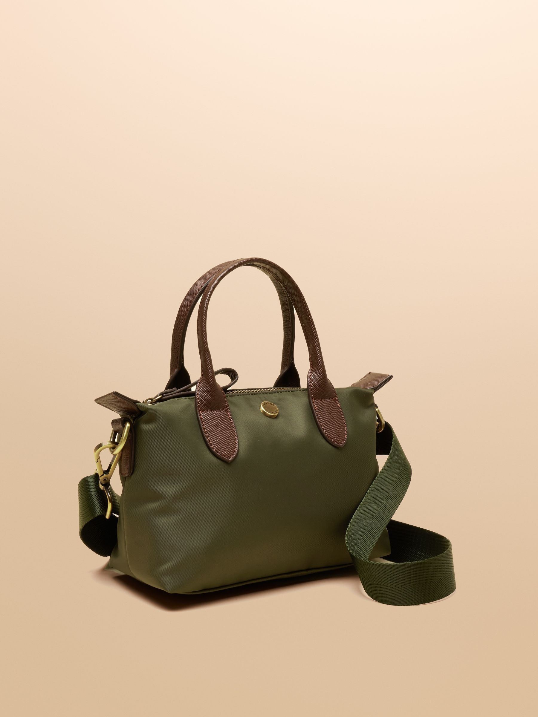 Edie Khaki Green Crossbody Bag - Image 4 of 7