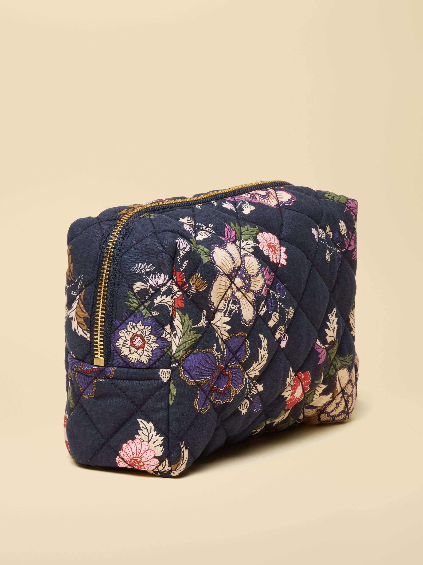 Lillia Blue Printed Cosmetic Bag - Image 2 of 4