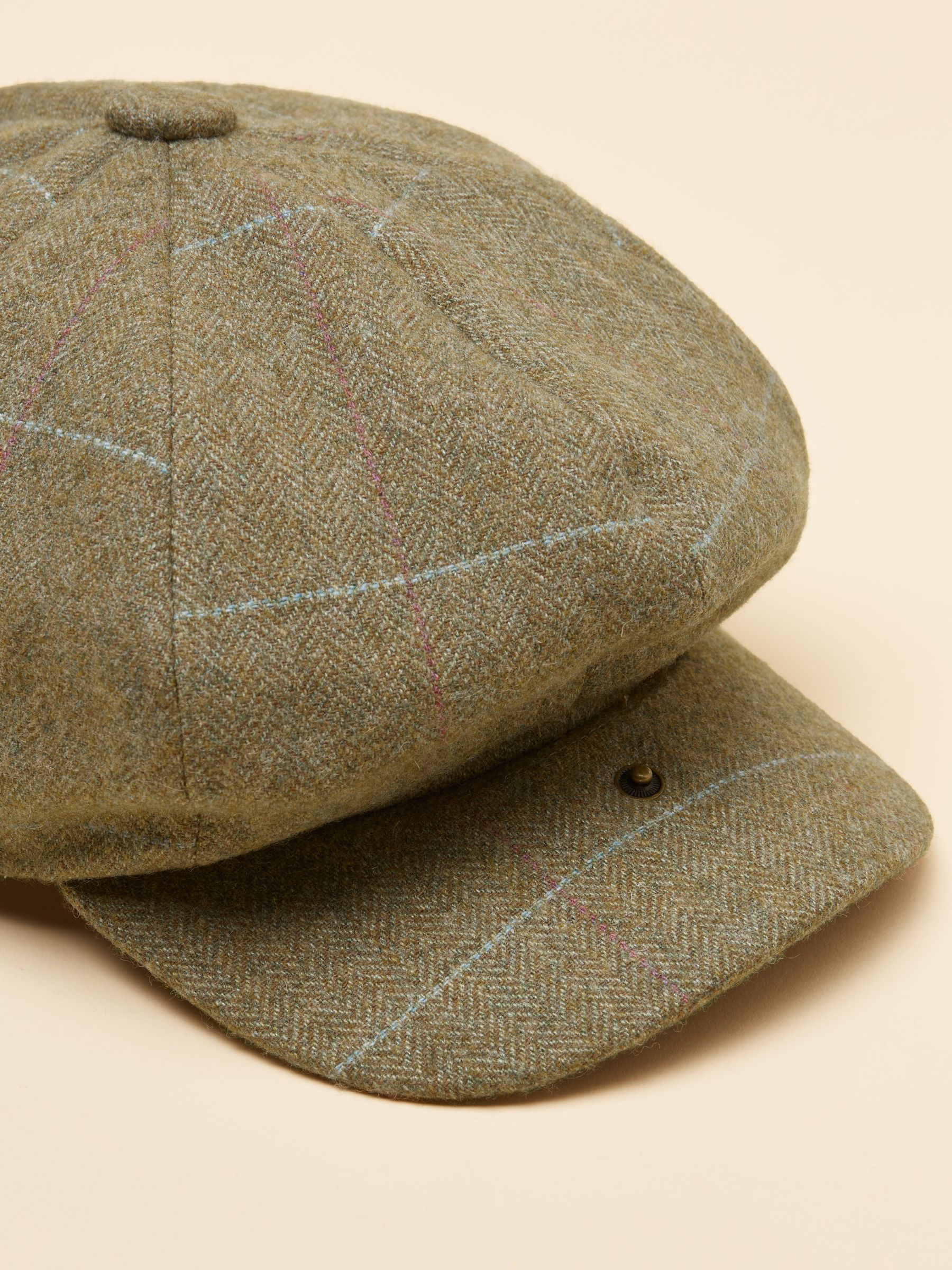 Harrogate Green Baker Boy Hat - Image 6 of 6