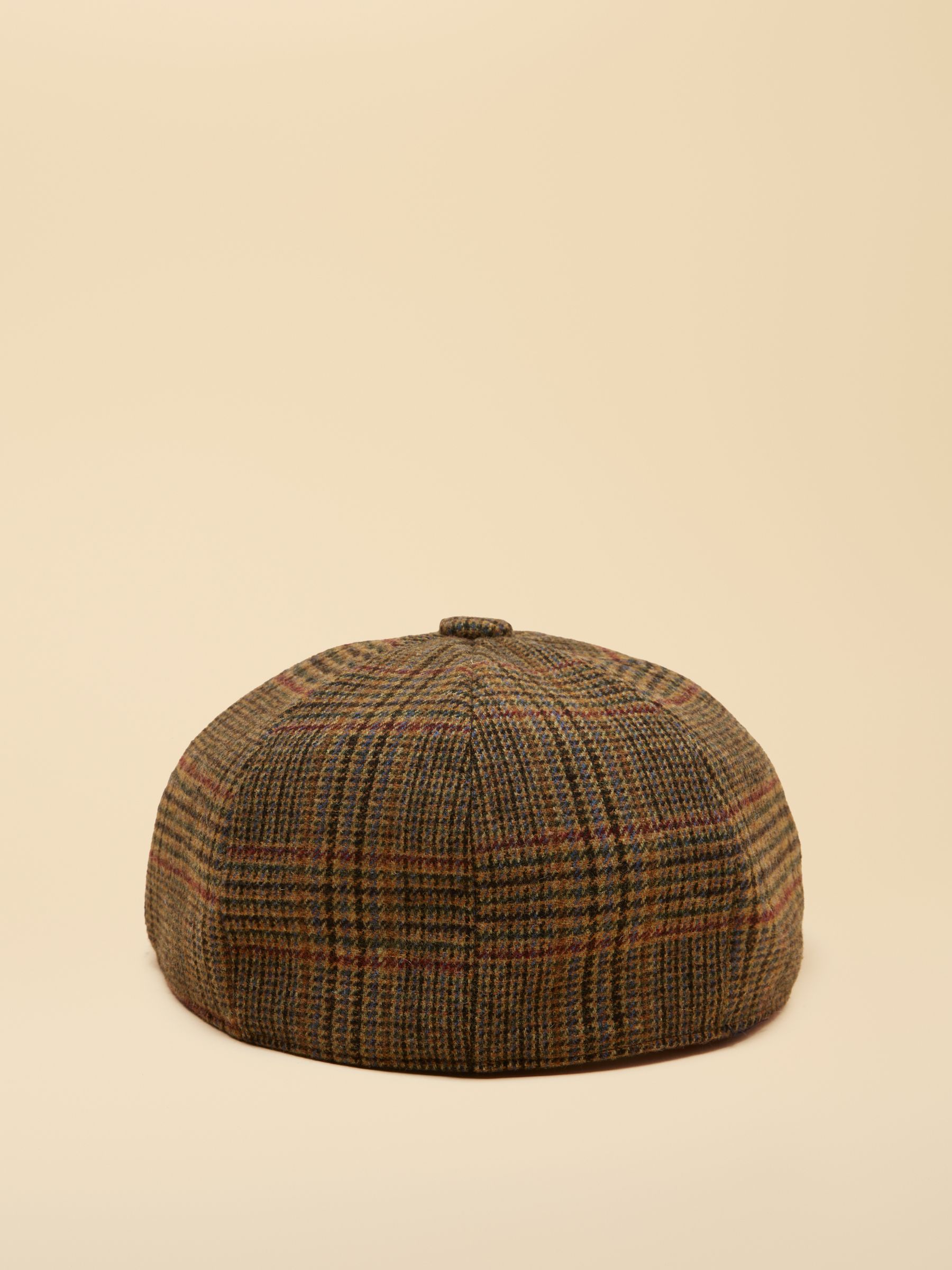 Harrogate Brown Check Baker Boy Hat - Image 4 of 5