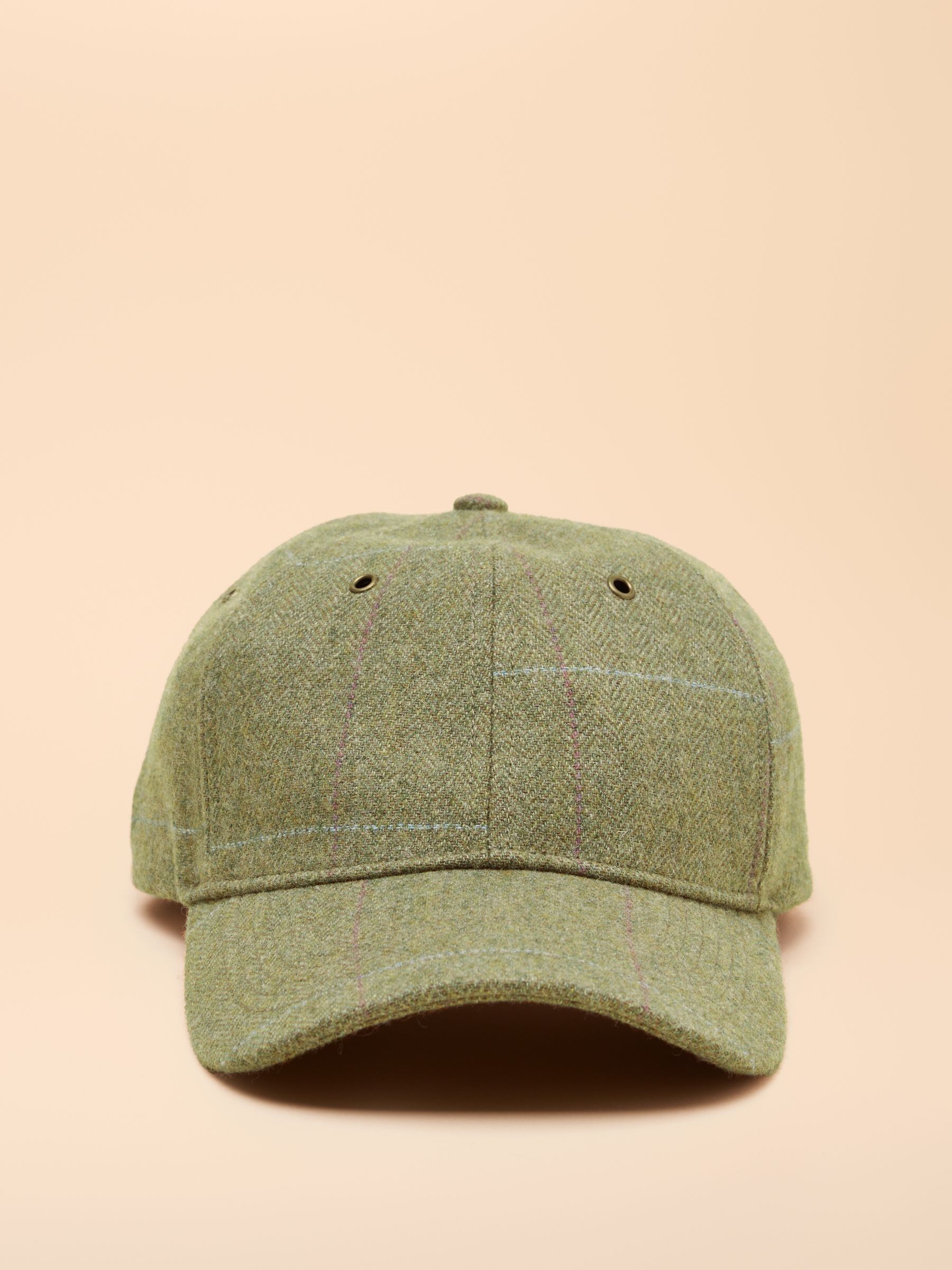 Unisex Perry Green Tweed Baseball Cap - Image 1 of 9
