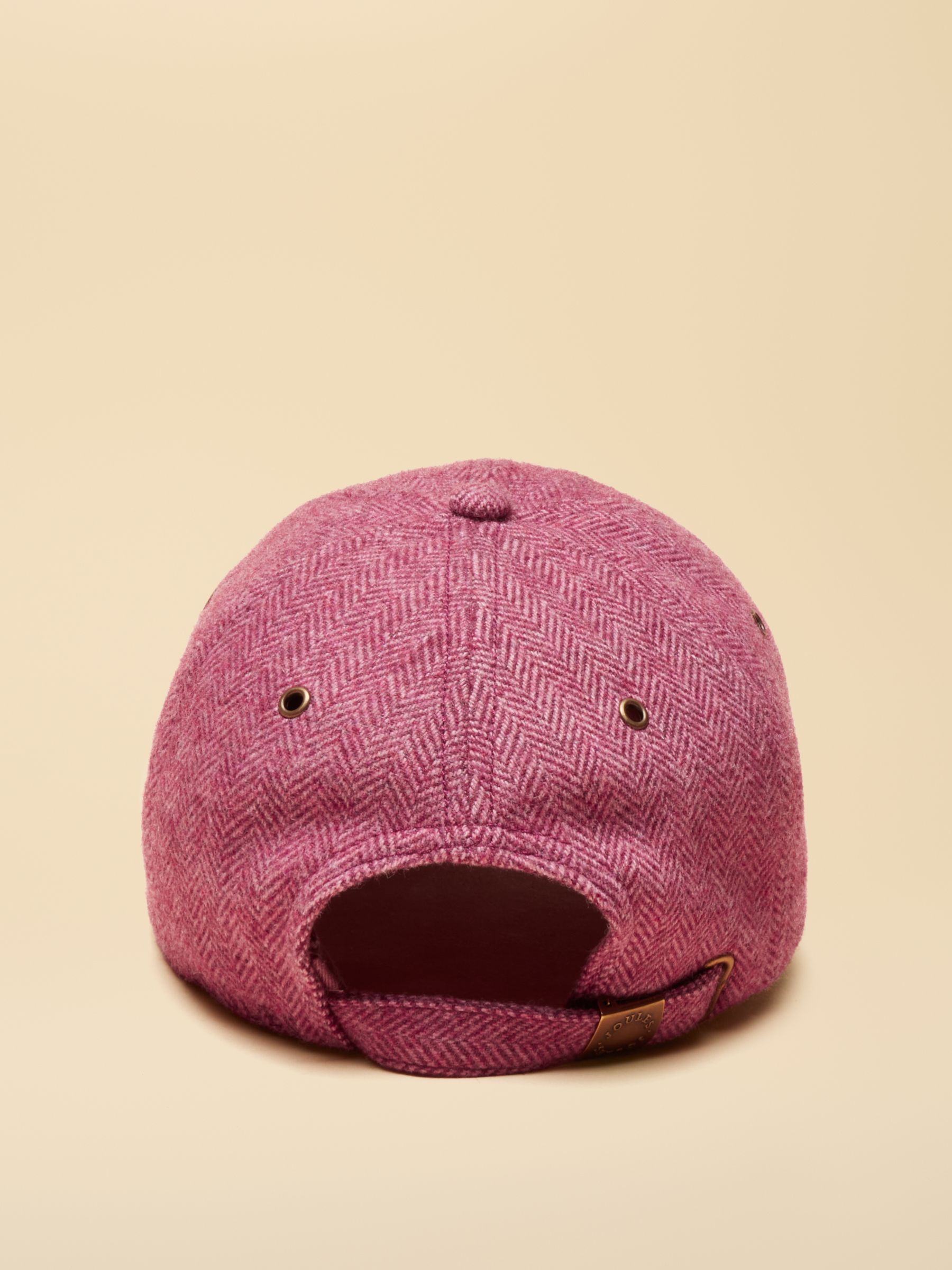 Unisex Perry Plum Purple Tweed Baseball Cap - Image 6 of 8