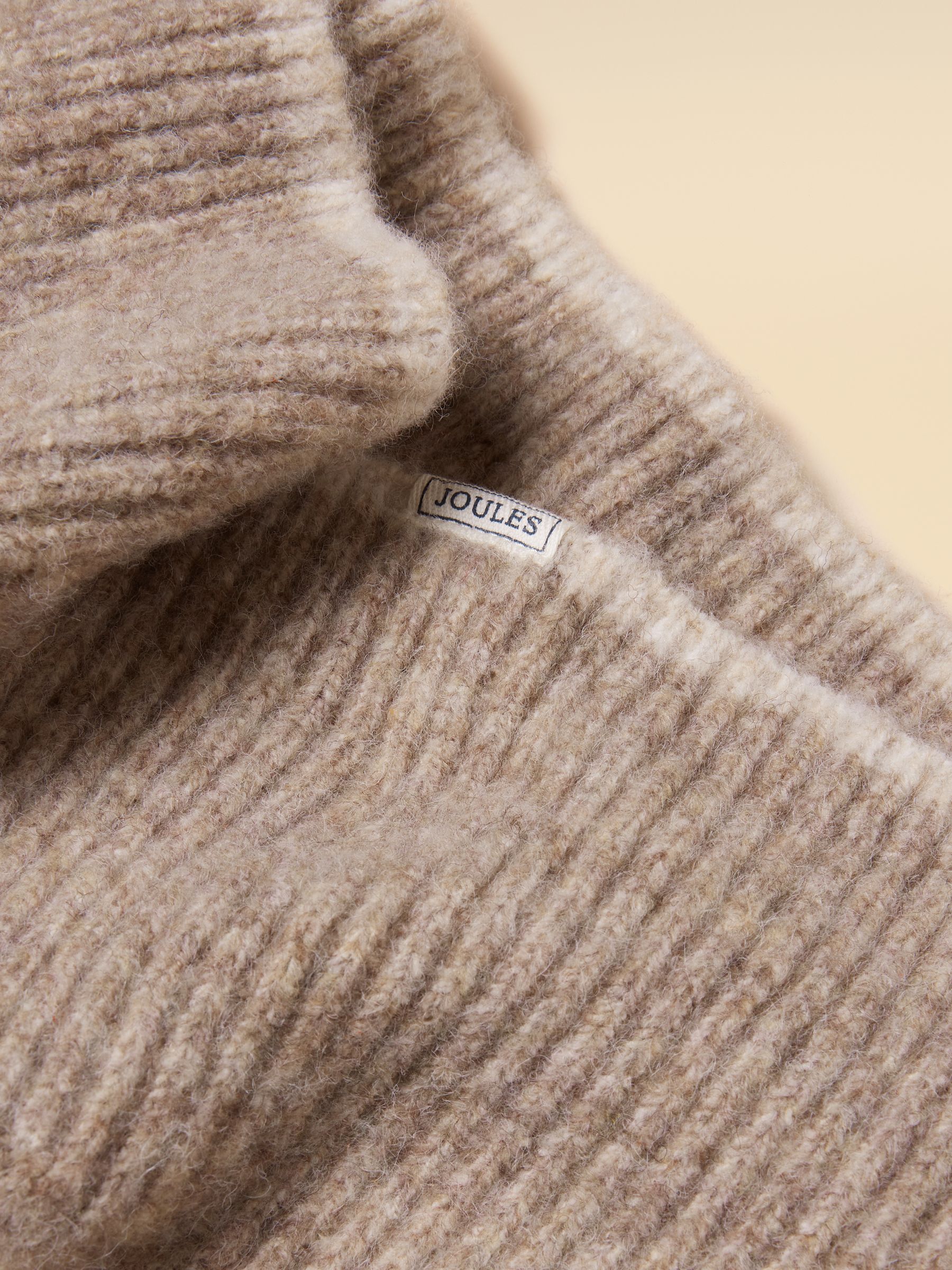 Kendra Neutral Knitted Hood - Image 6 of 6 Kendra Neutral Knitted Hood - Image 6 of 6