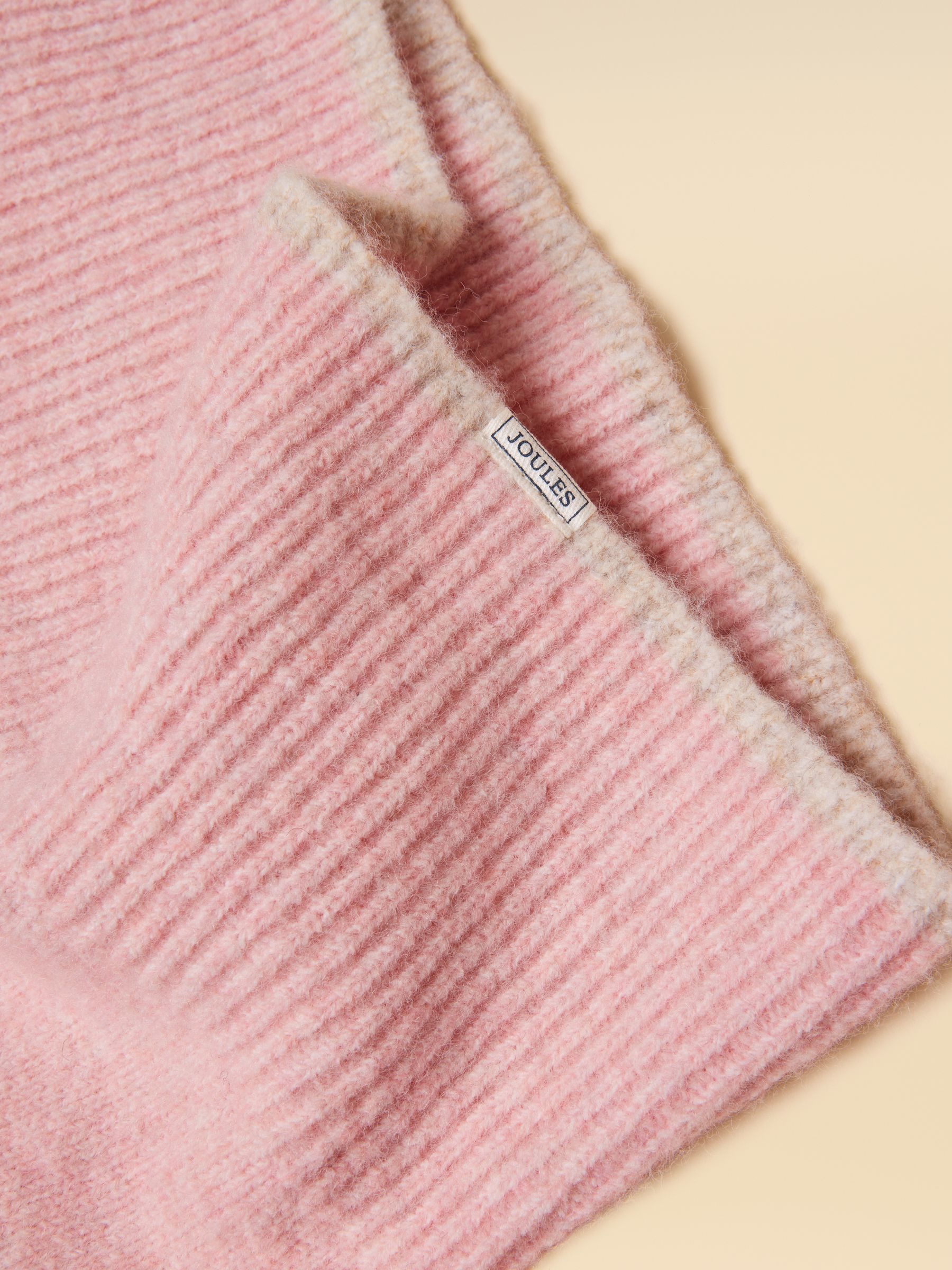 Kendra Pale Pink Knitted Hood - Image 6 of 6 Kendra Pale Pink Knitted Hood - Image 6 of 6