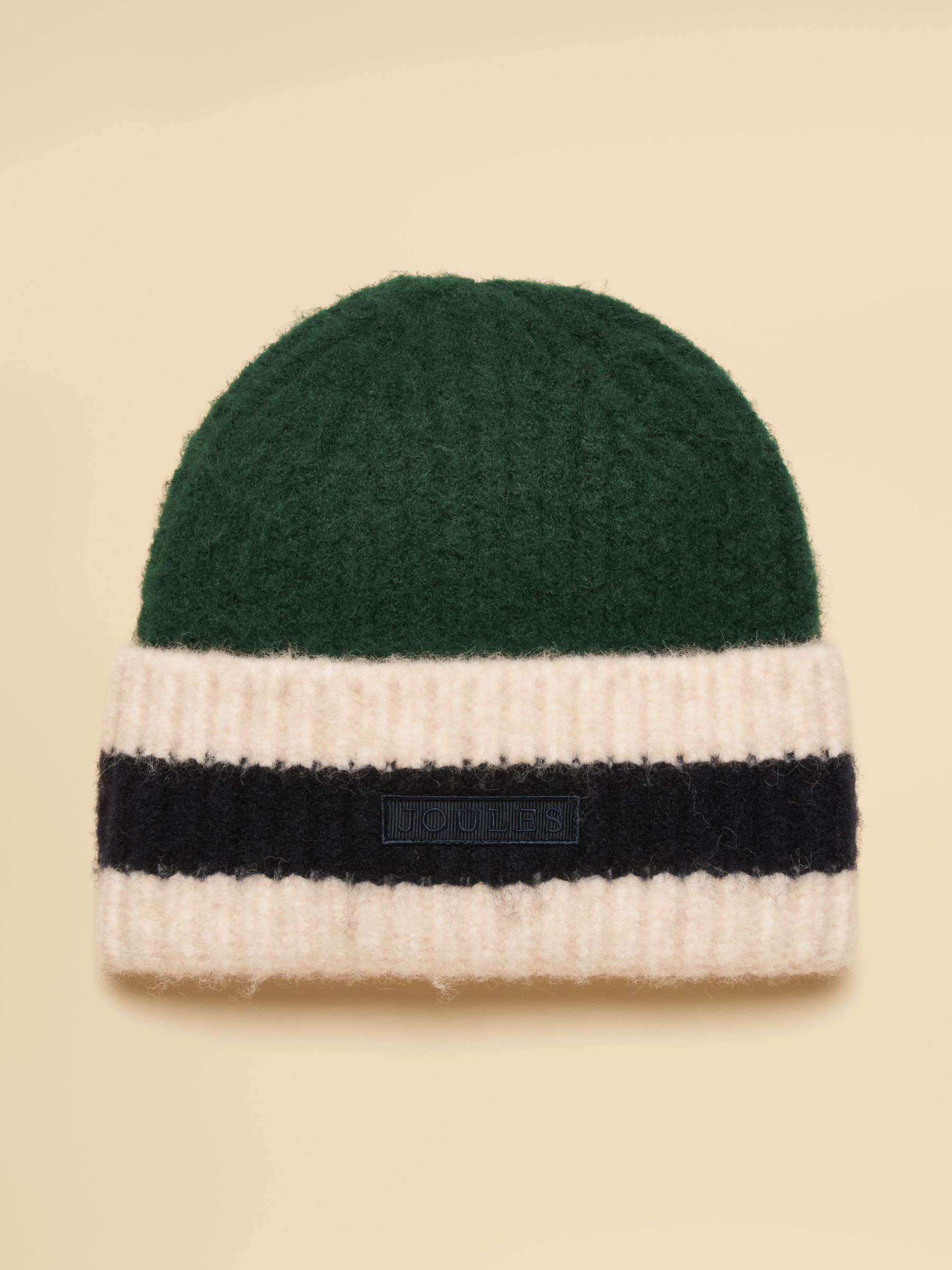 Popley Green Blue Stripe Beanie - Image 5 of 8
