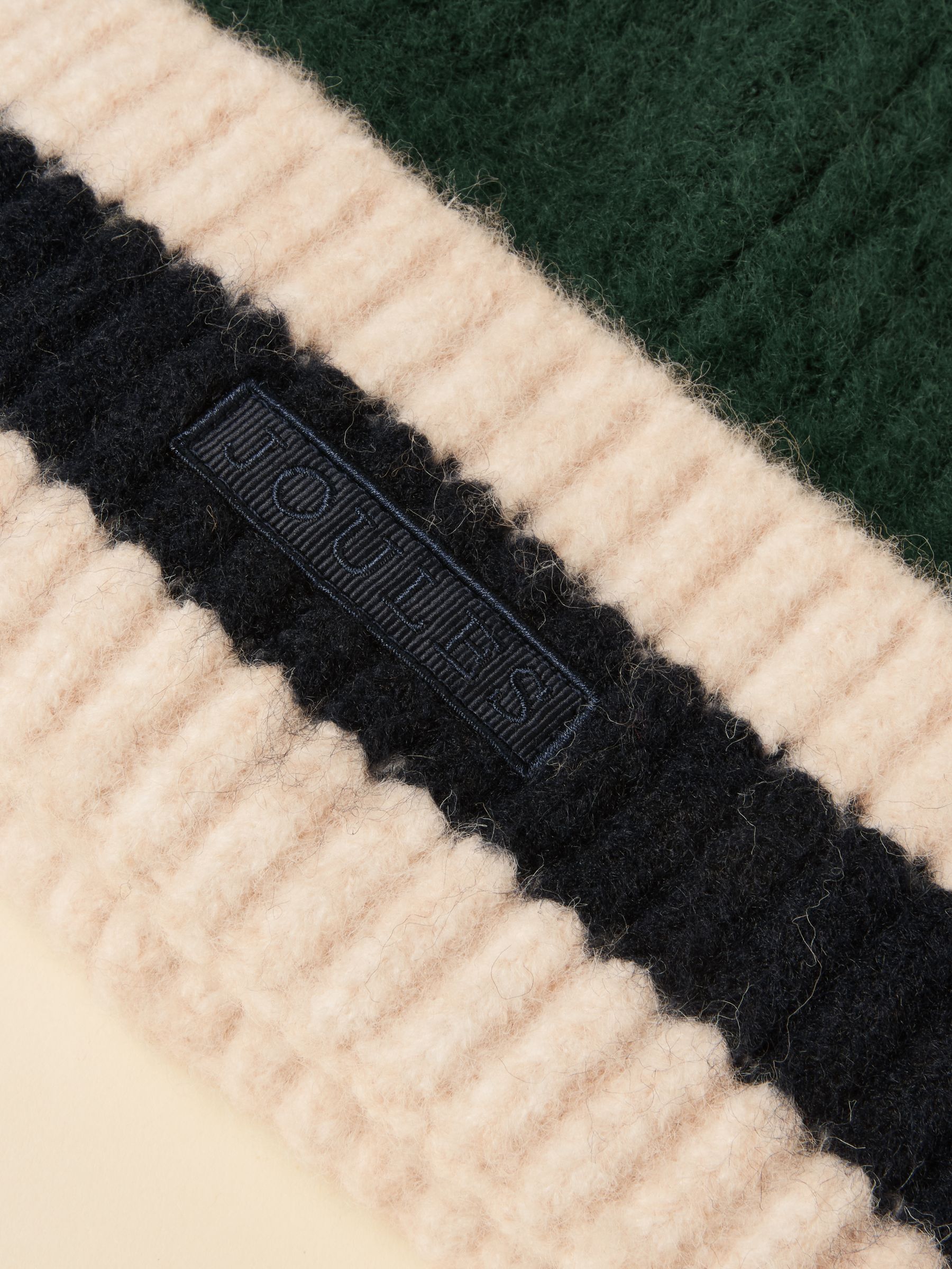 Popley Green Blue Stripe Beanie - Image 7 of 8