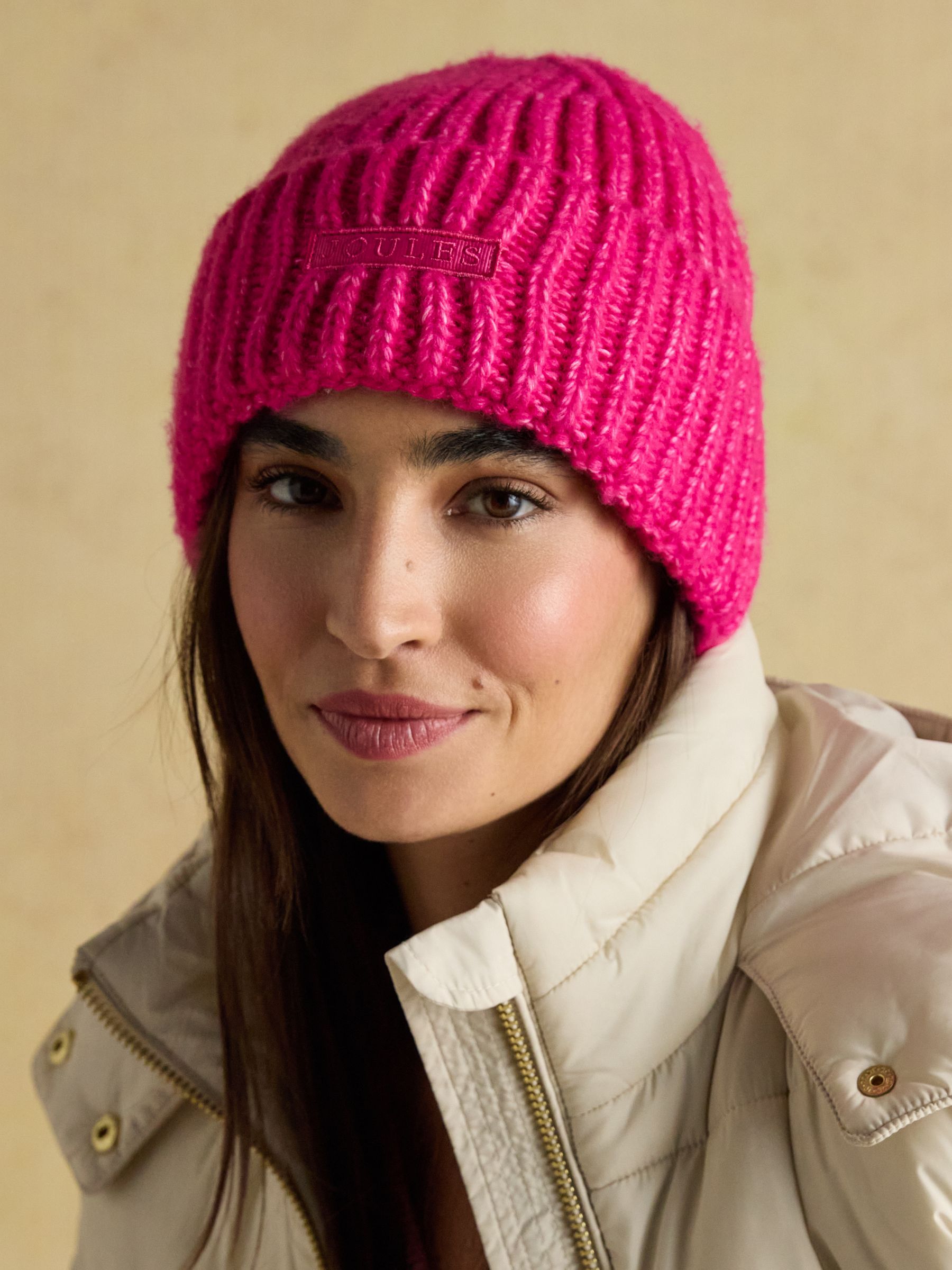 Rosa Pink Beanie Hat - Image 2 of 6