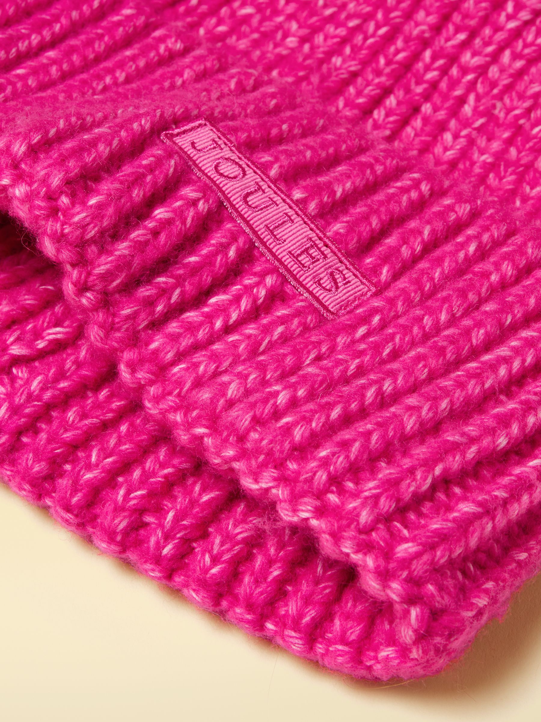 Rosa Pink Beanie Hat - Image 6 of 6