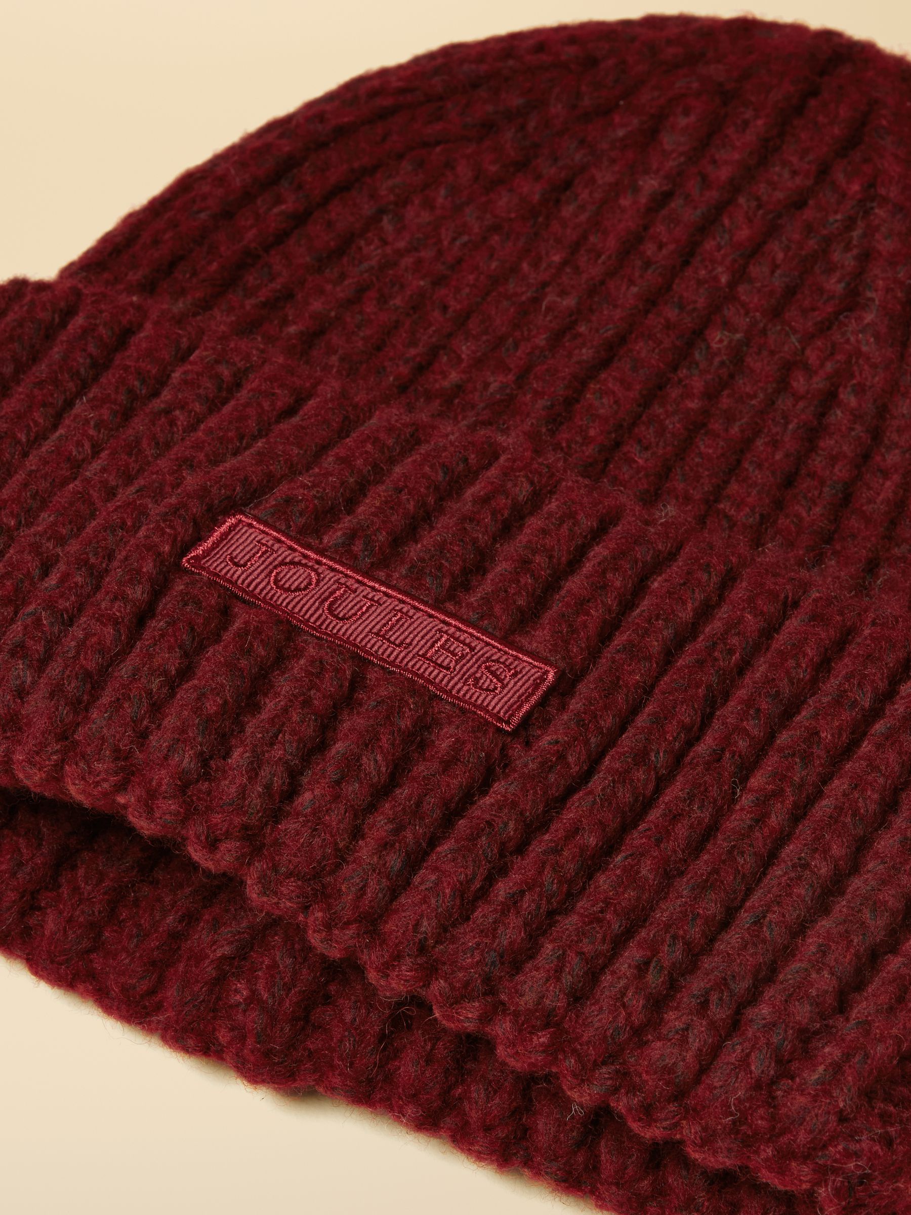 Rosa Berry Red Beanie Hat - Image 6 of 6