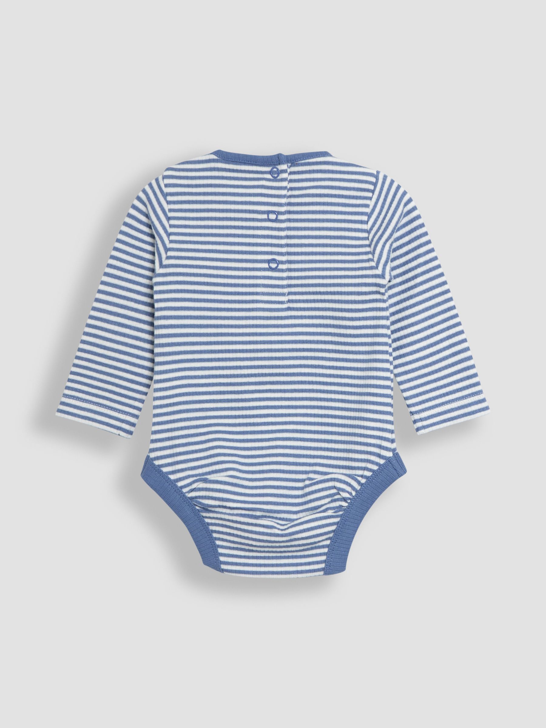 Denim Cotton 3-Piece Body 100% Cotton Trousers and Hat Set - Image 3 of 8