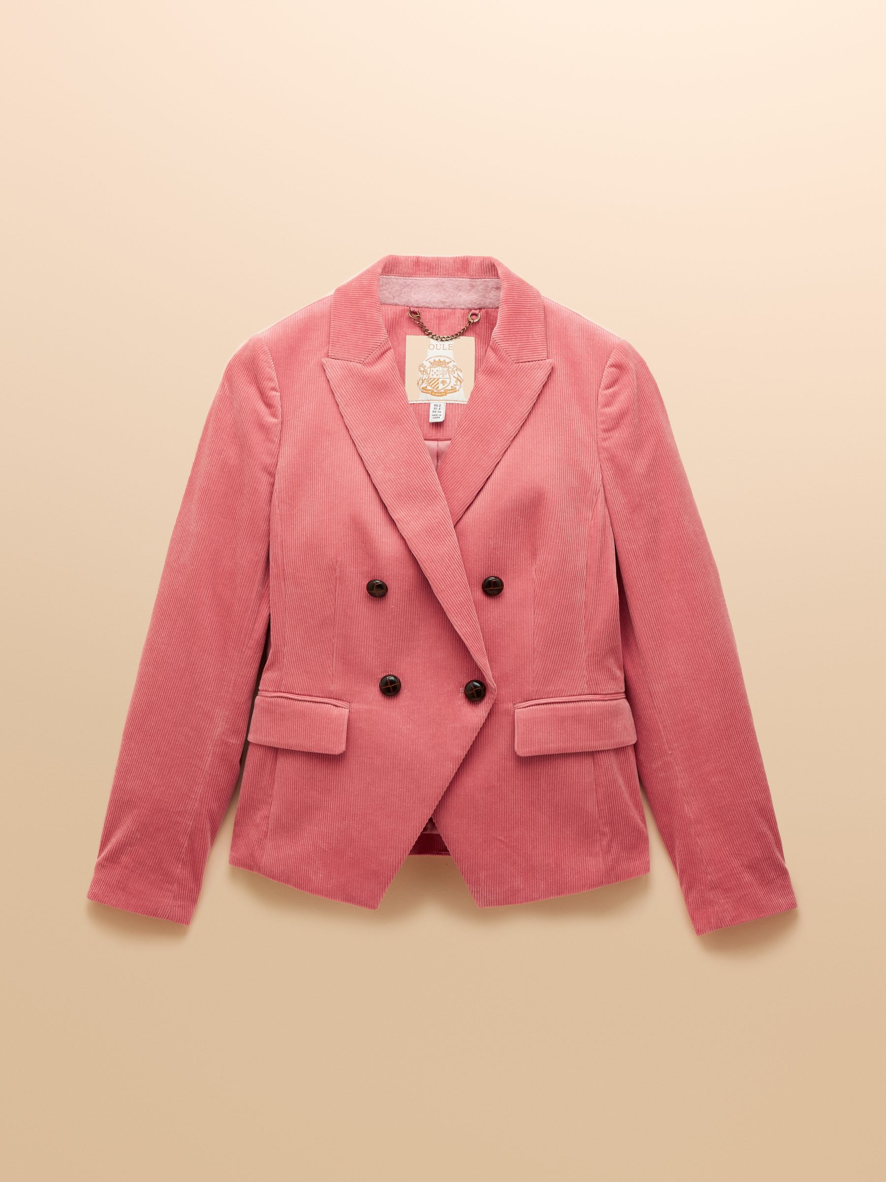 Fernhill Pink Corduroy Double Breasted Blazer - Image 11 of 11