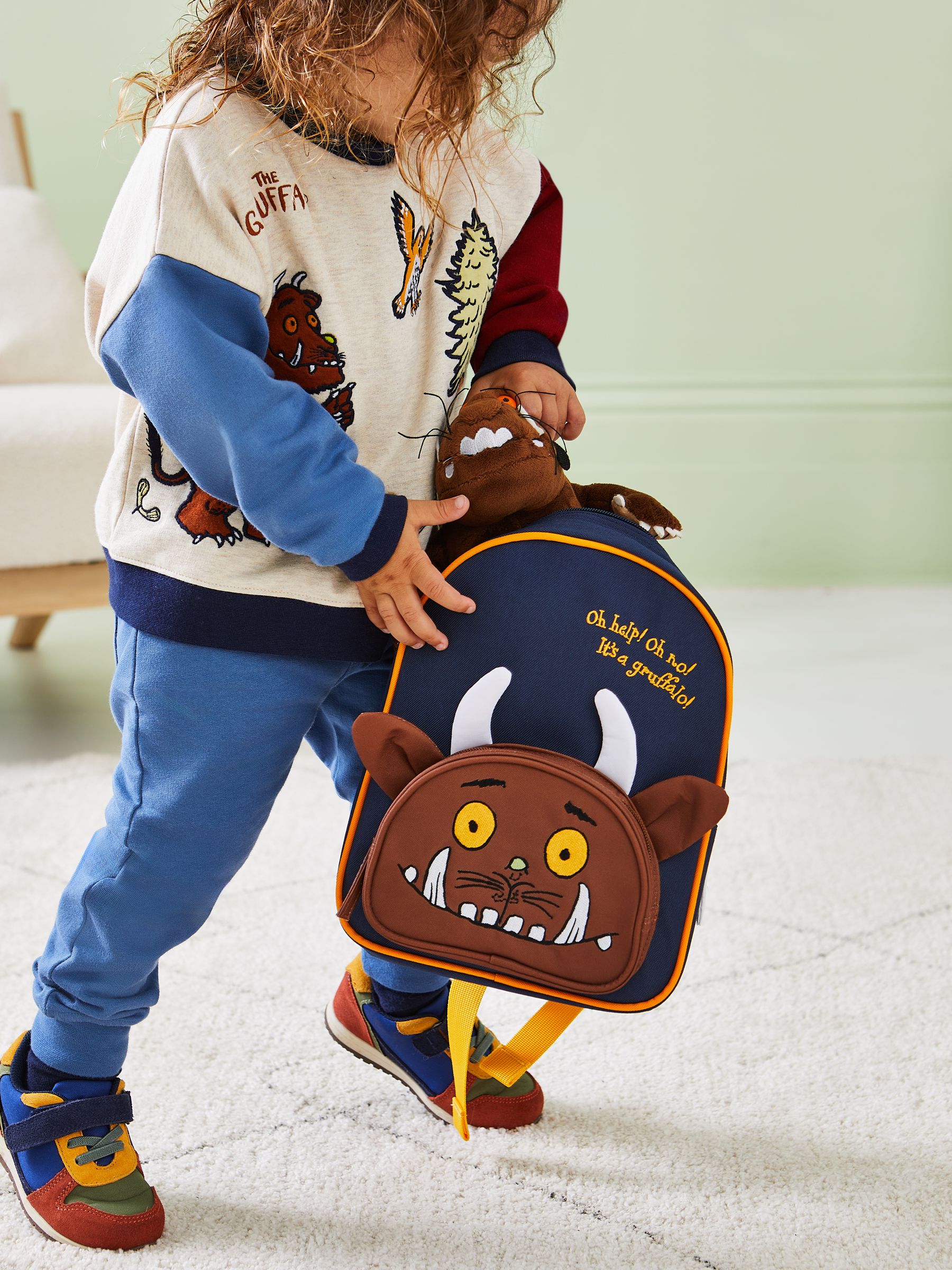 Blue The Gruffalo Backpack - Image 2 of 6