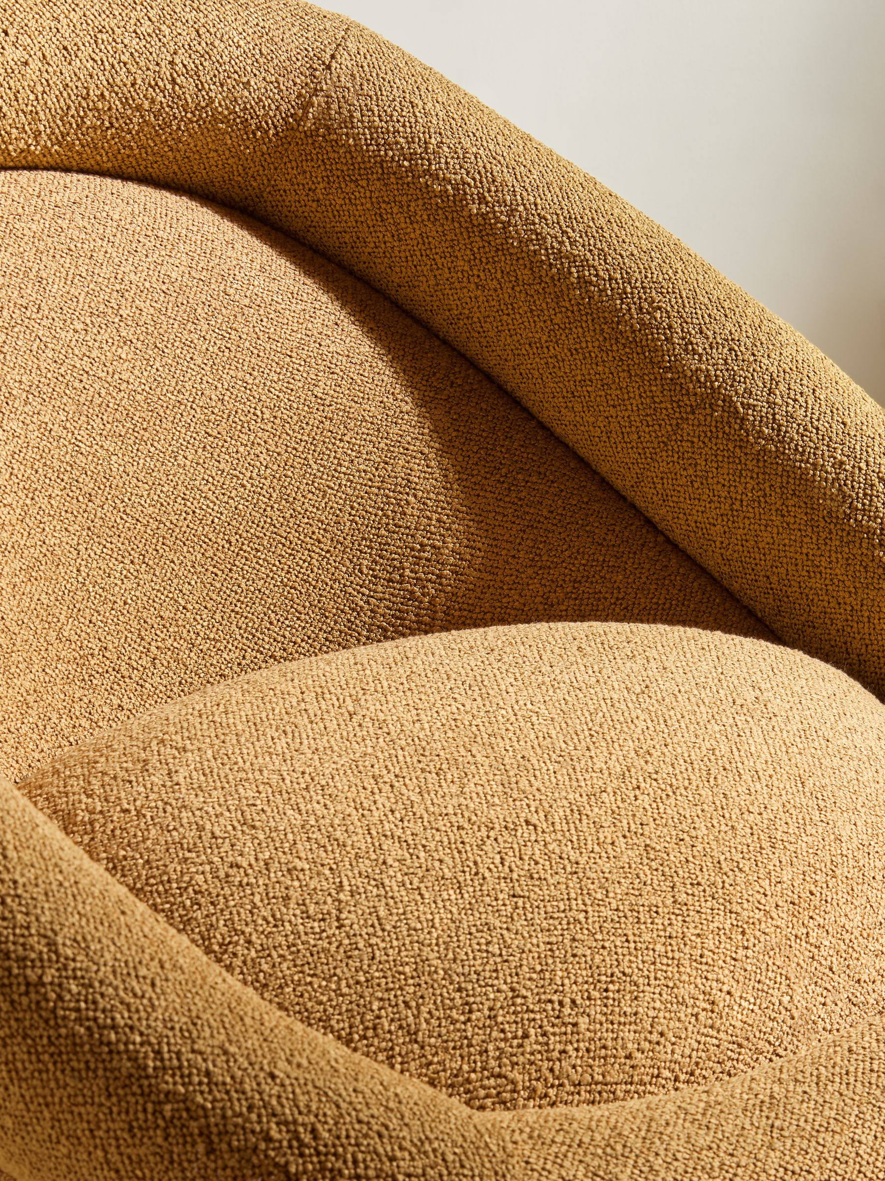 Seattle Accent Chair in Caramel Natural Pax Boucle - Image 2 of 6