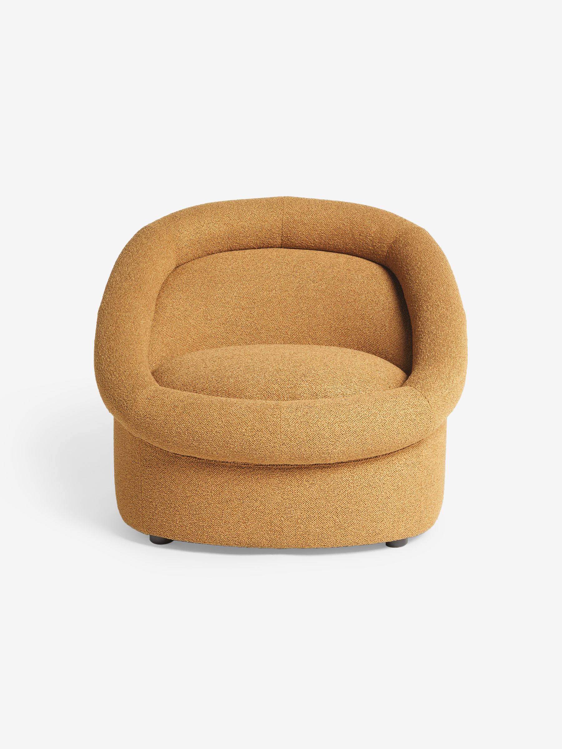 Seattle Accent Chair in Caramel Natural Pax Boucle - Image 6 of 6 Seattle Accent Chair in Caramel Natural Pax Boucle - Image 6 of 6