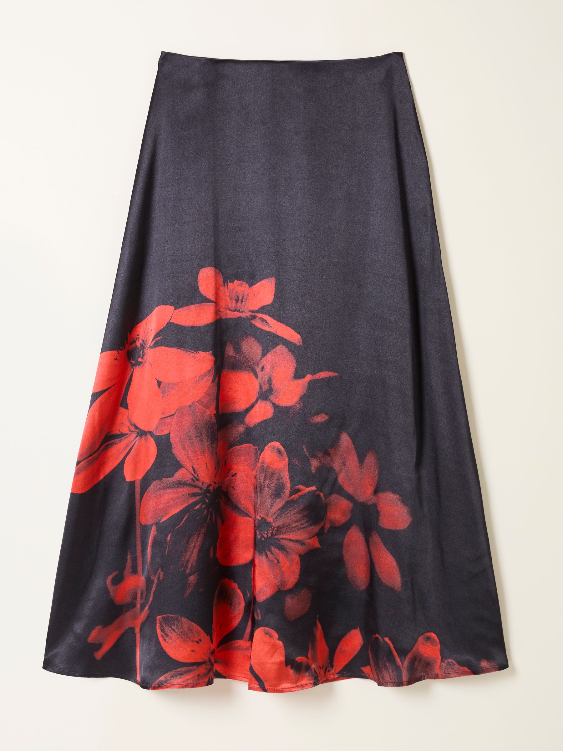 Joelle Black Floral Midi Skirt - Image 5 of 5