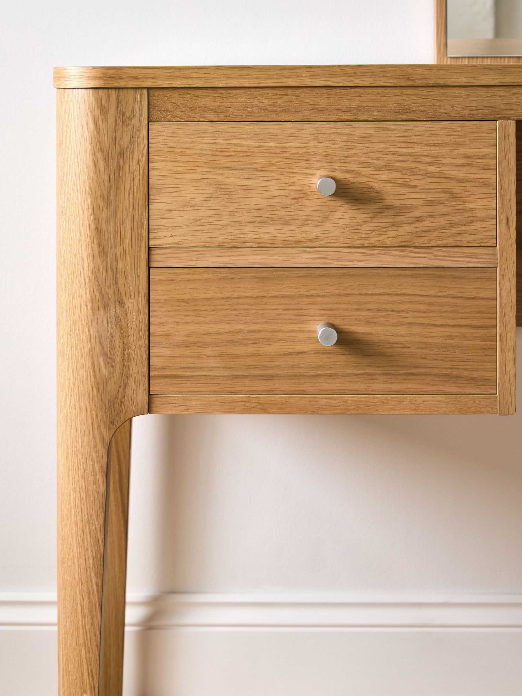 Jasper Conran London Oak Belgrave Console Dressing Table - Image 11 of 11 Jasper Conran London Oak Belgrave Console Dressing Table - Image 11 of 11