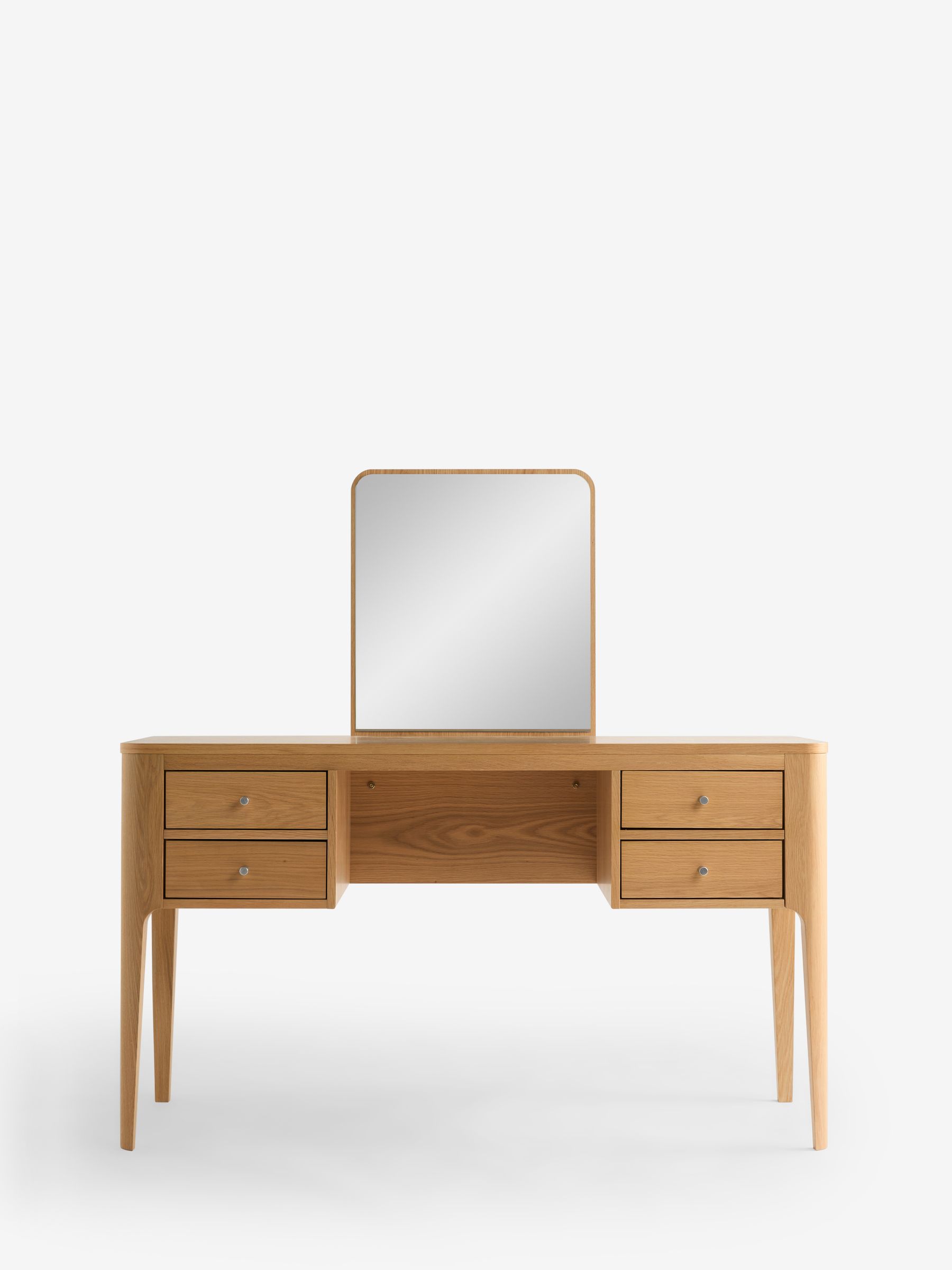 Jasper Conran London Oak Belgrave Console Dressing Table - Image 6 of 11