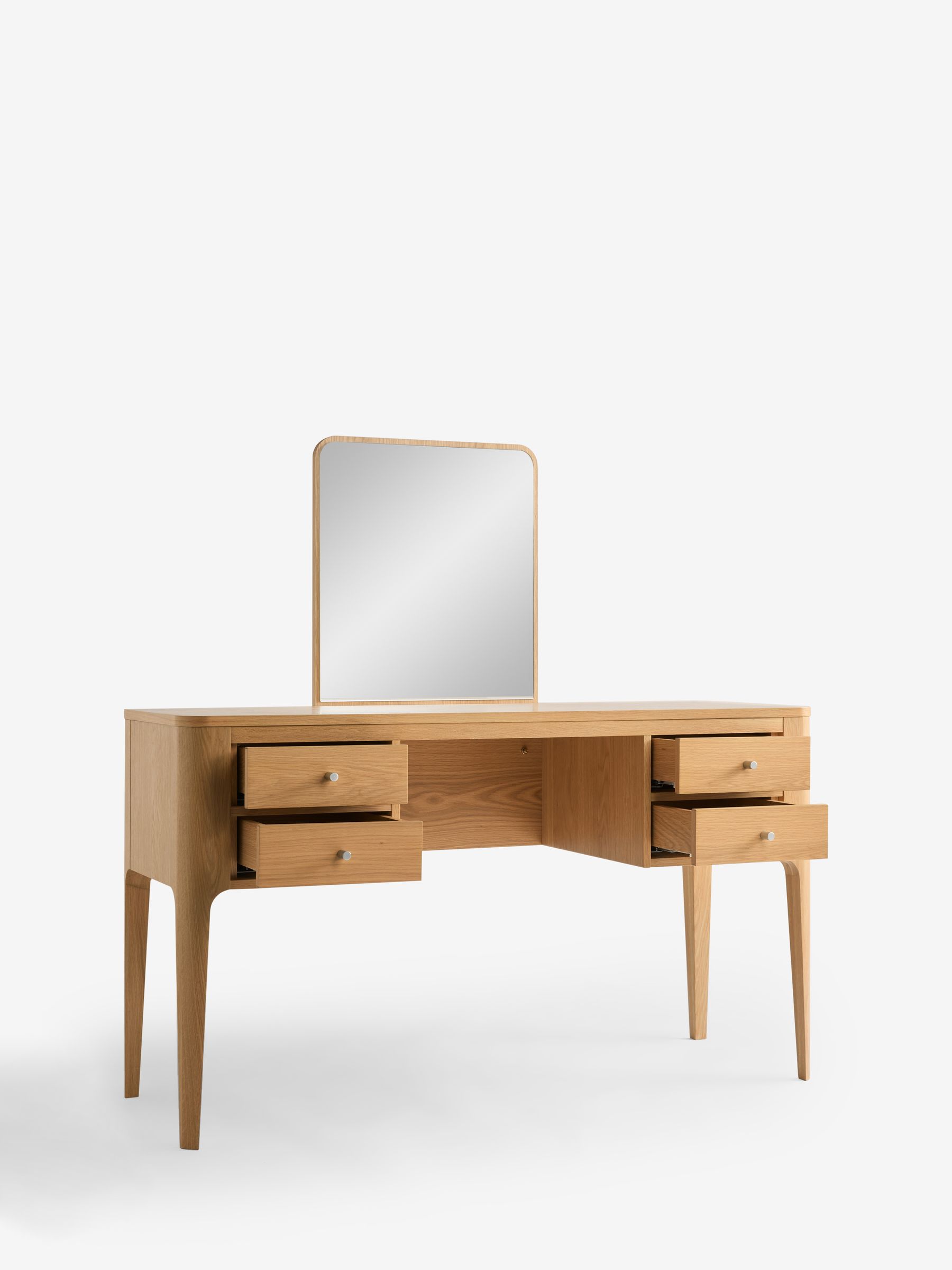 Jasper Conran London Oak Belgrave Console Dressing Table - Image 7 of 11