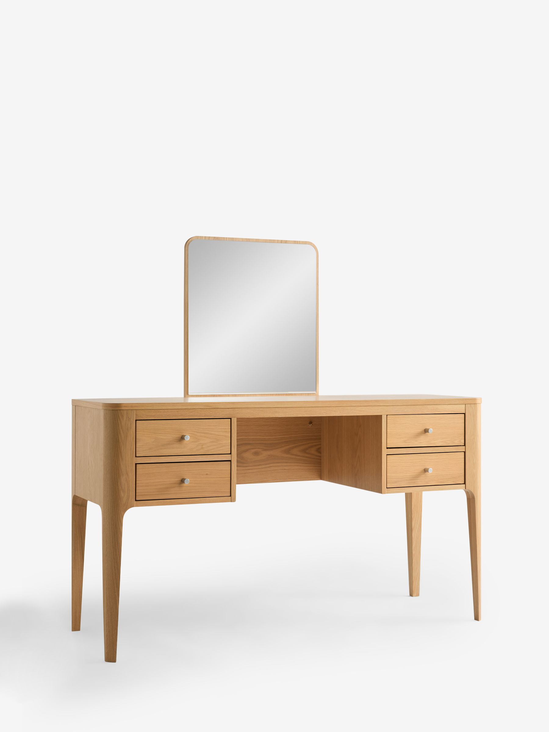 Jasper Conran London Oak Belgrave Console Dressing Table - Image 8 of 11