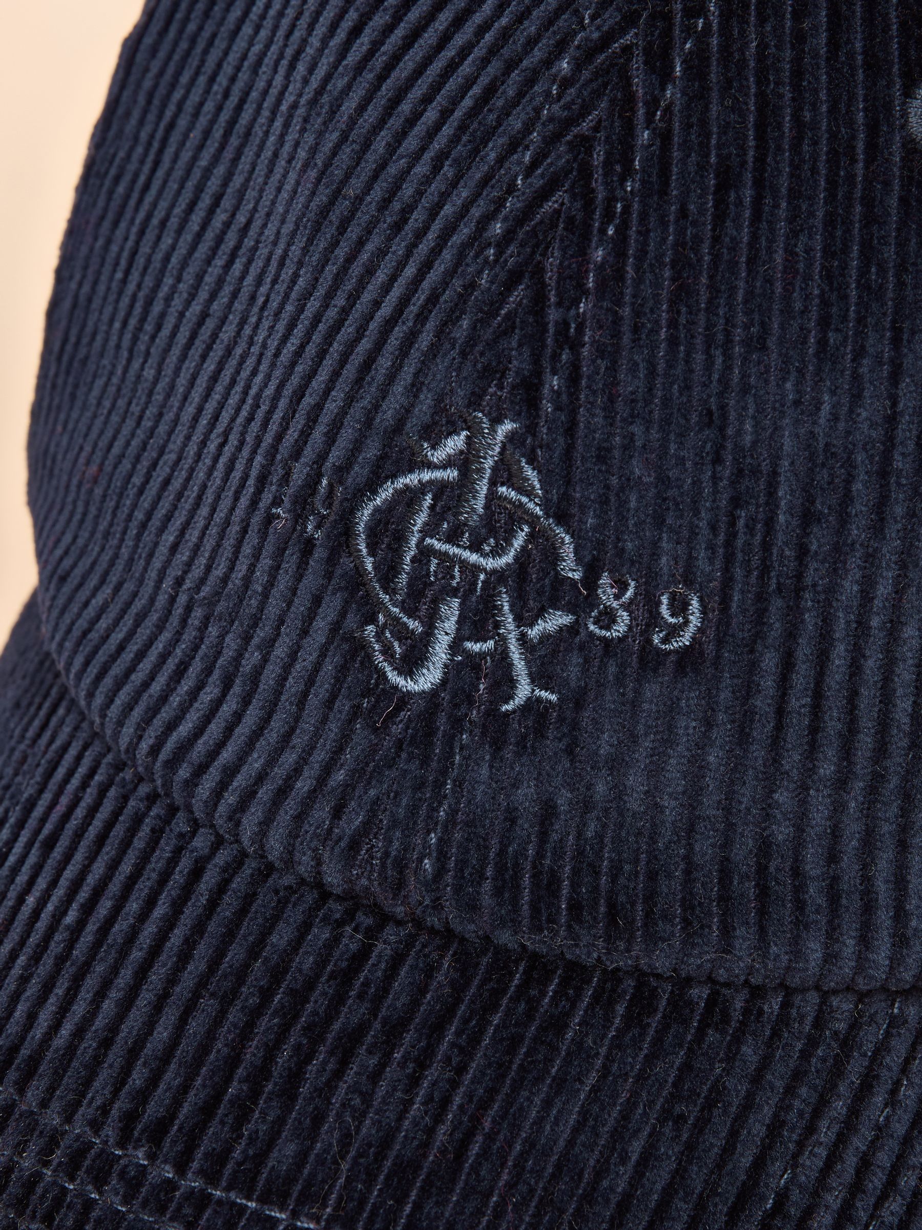 Chadwick Navy Corduroy Unisex Baseball Cap - Image 3 of 3
