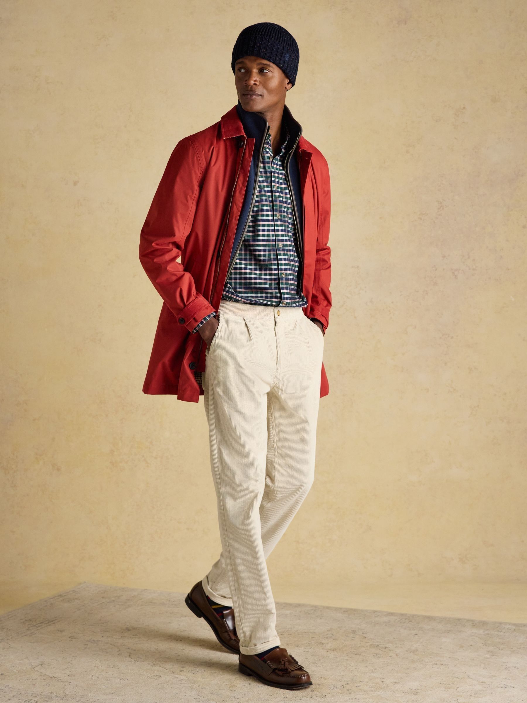 Hammond Navy Beanie Hat - Image 4 of 7