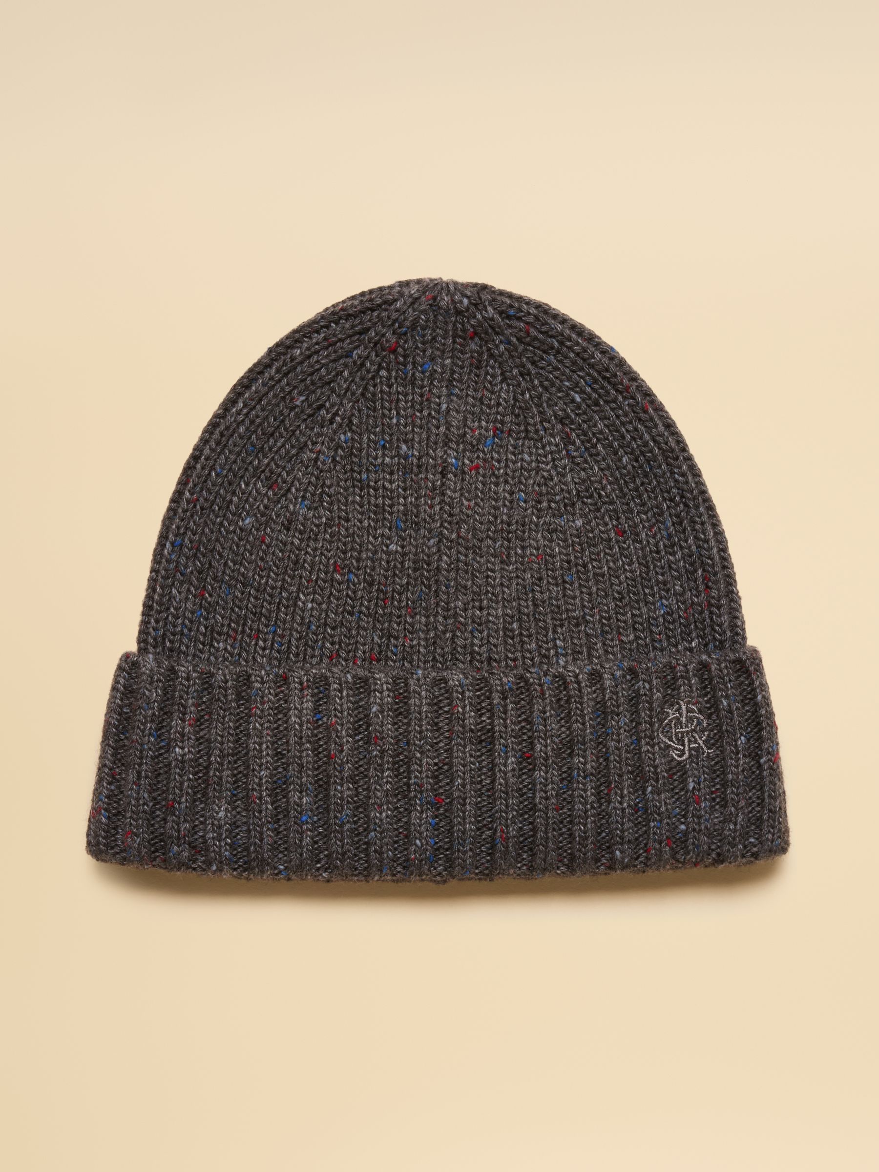 Hammond Grey Beanie Hat - Image 1 of 6