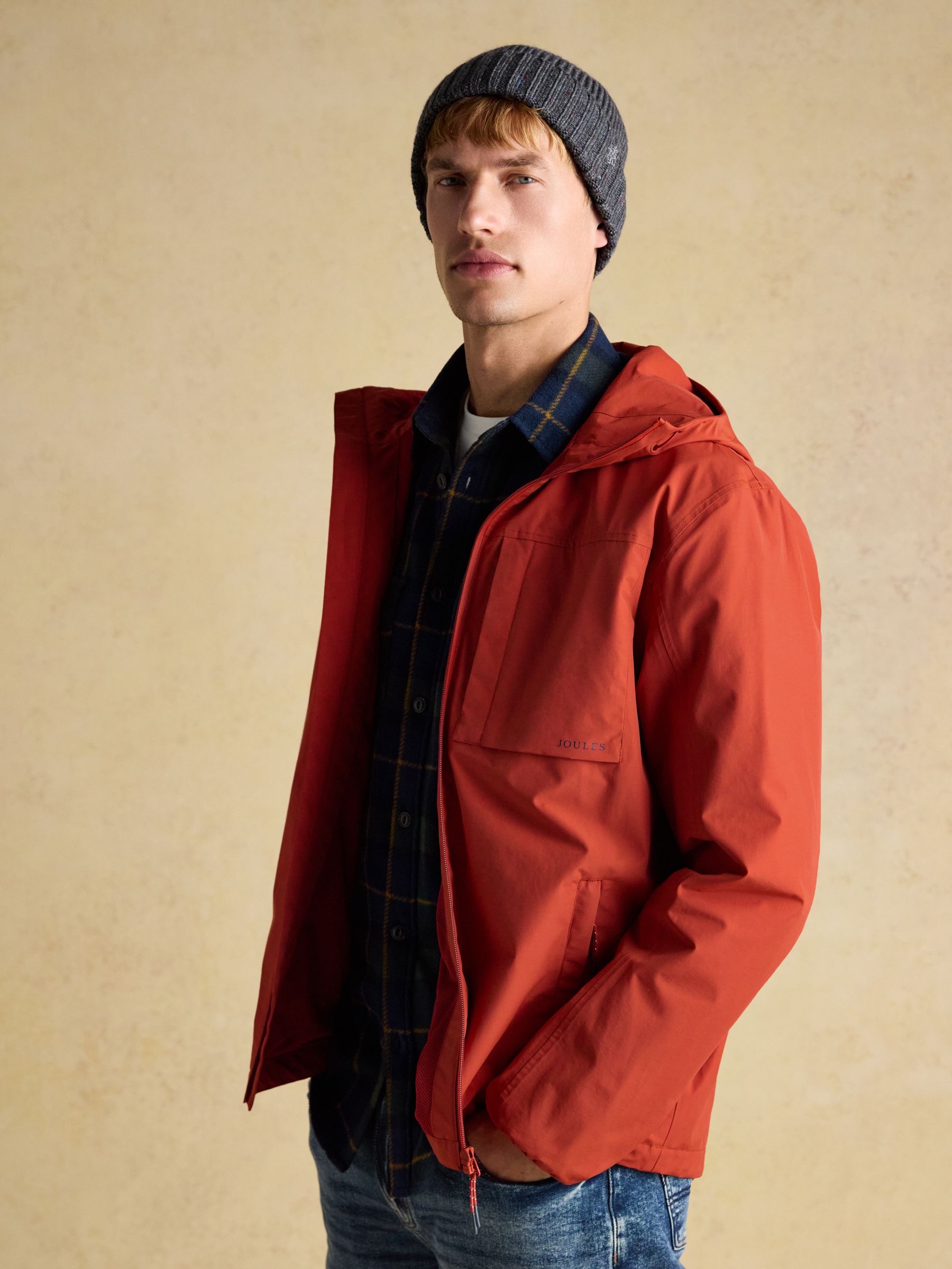 Hammond Grey Beanie Hat - Image 3 of 6