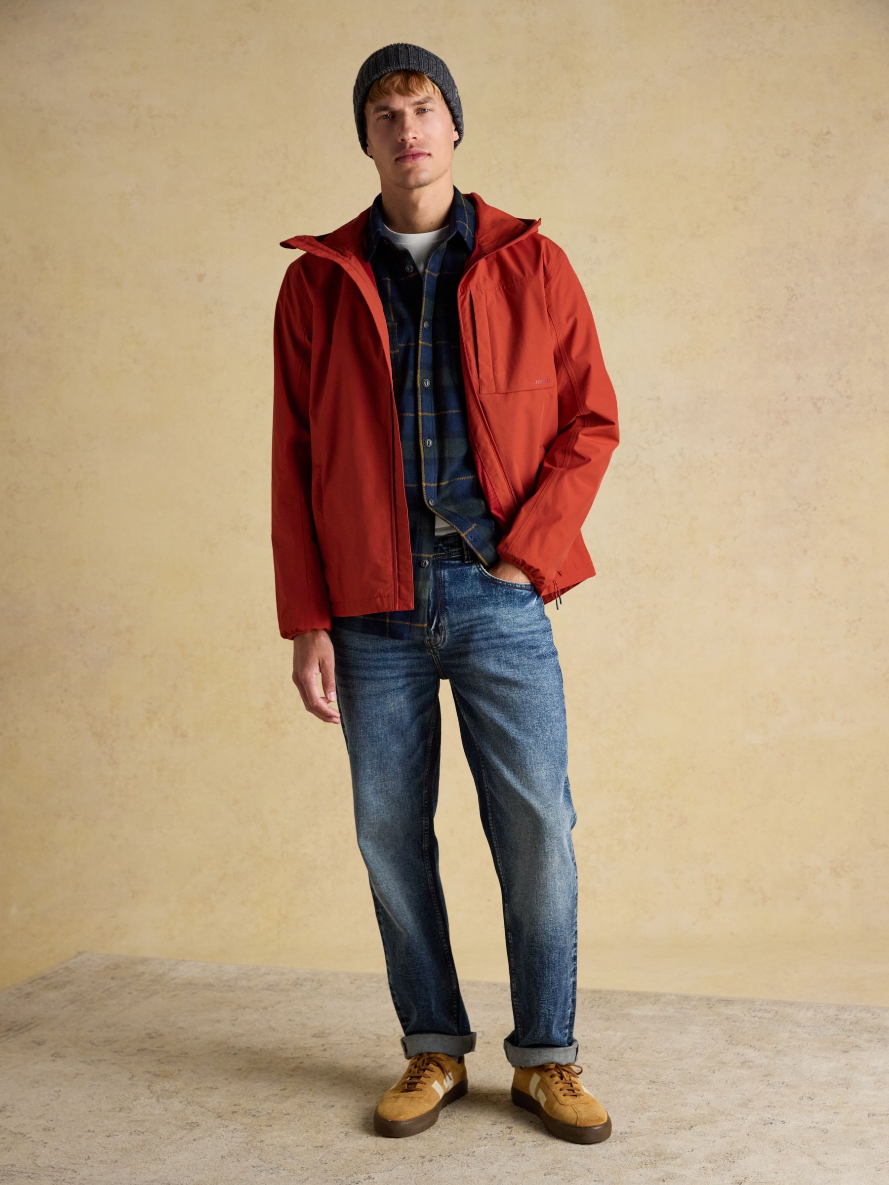 Hammond Grey Beanie Hat - Image 4 of 6