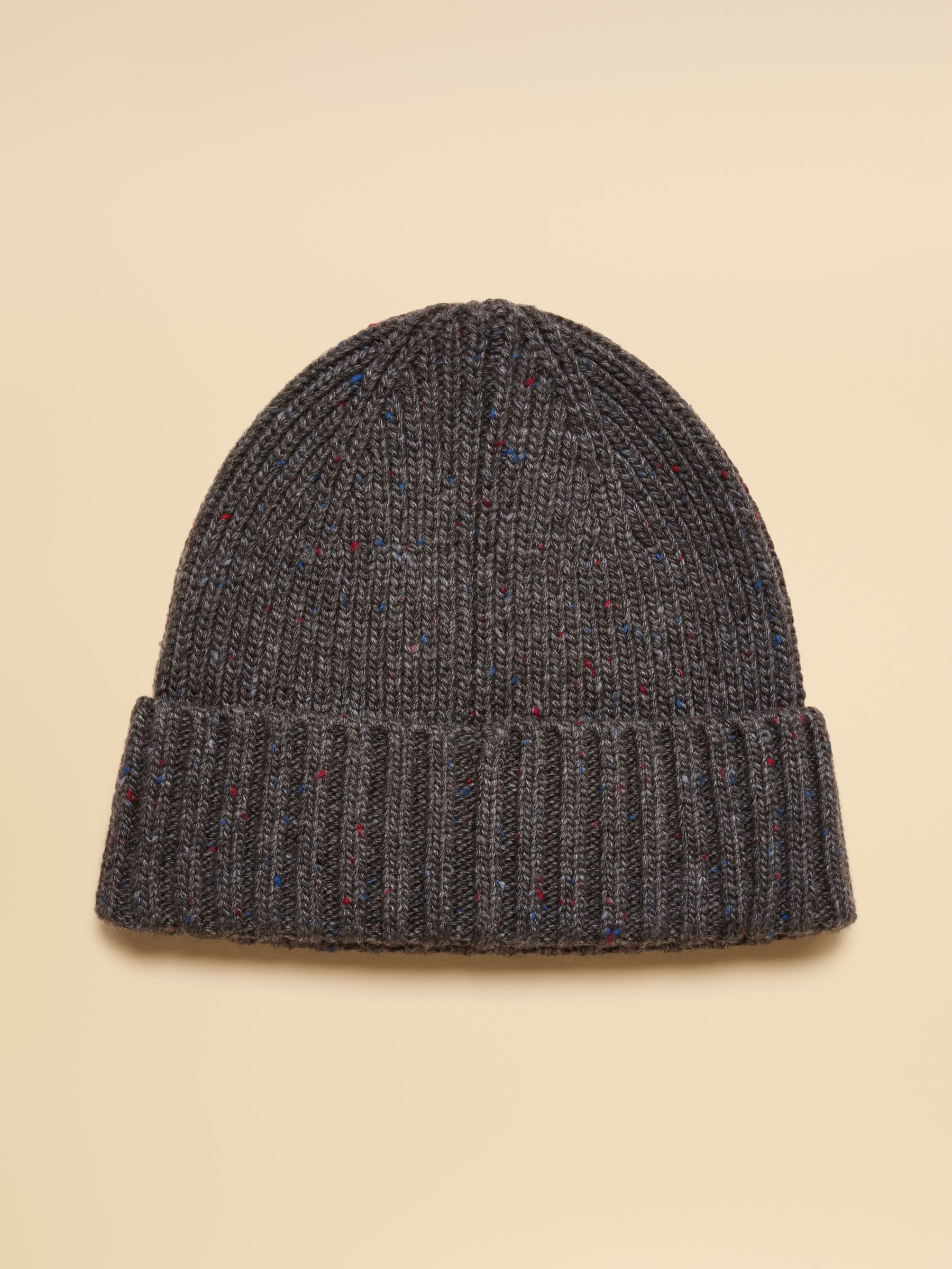 Hammond Grey Beanie Hat - Image 5 of 6