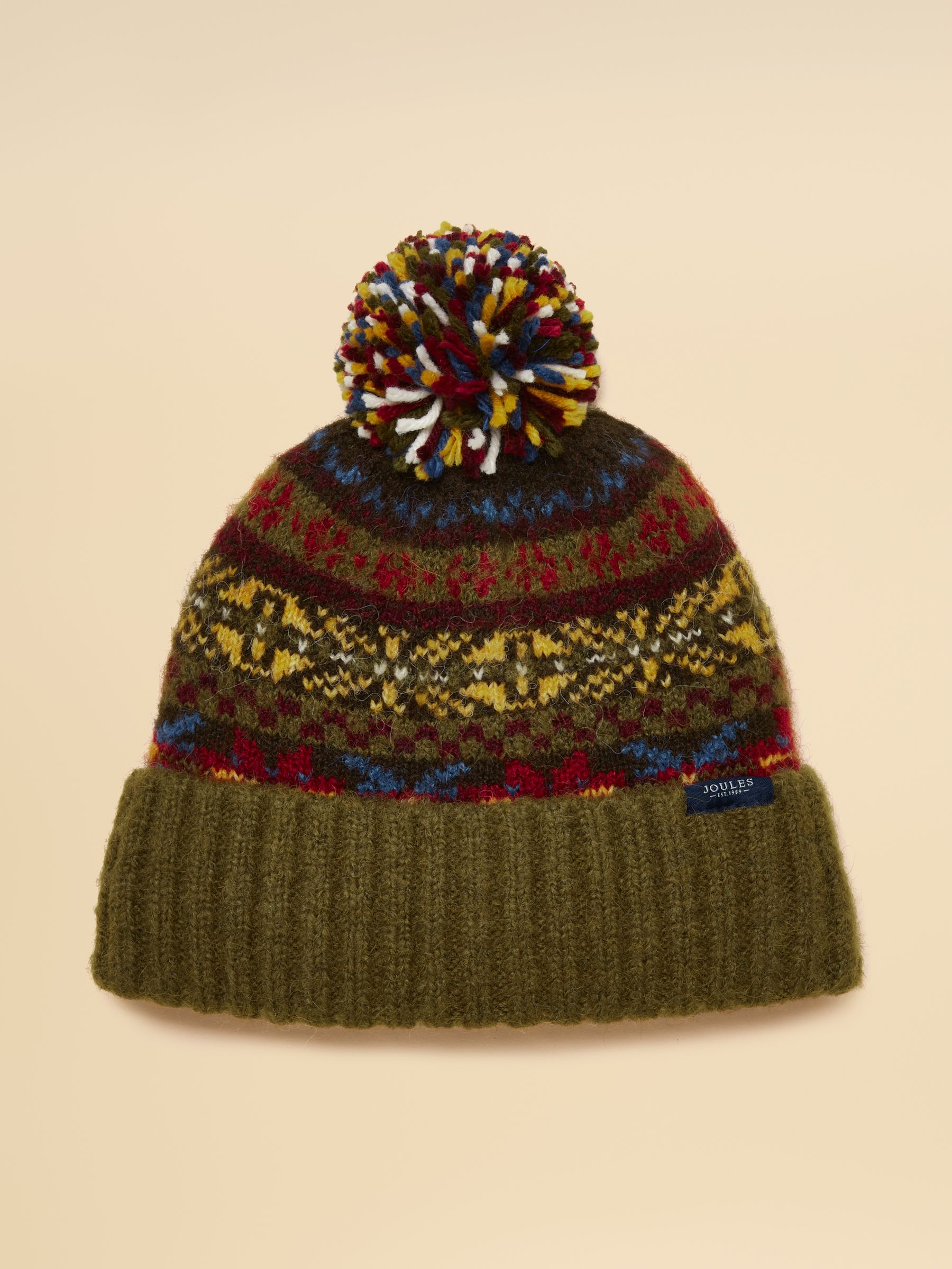 Walcott Green Bobble Hat - Image 4 of 6