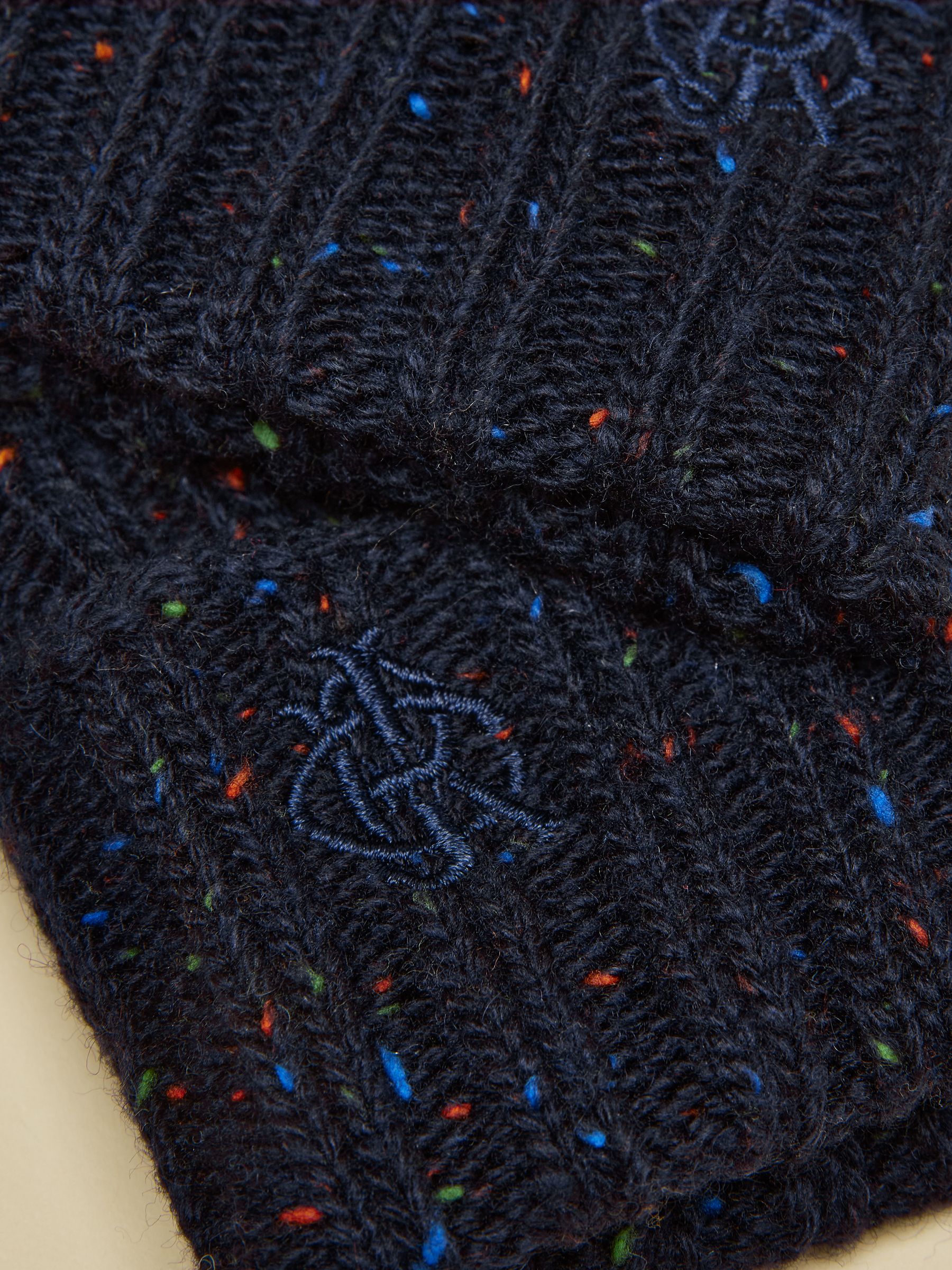 Hammond Navy Lined Gloves - Image 3 of 3