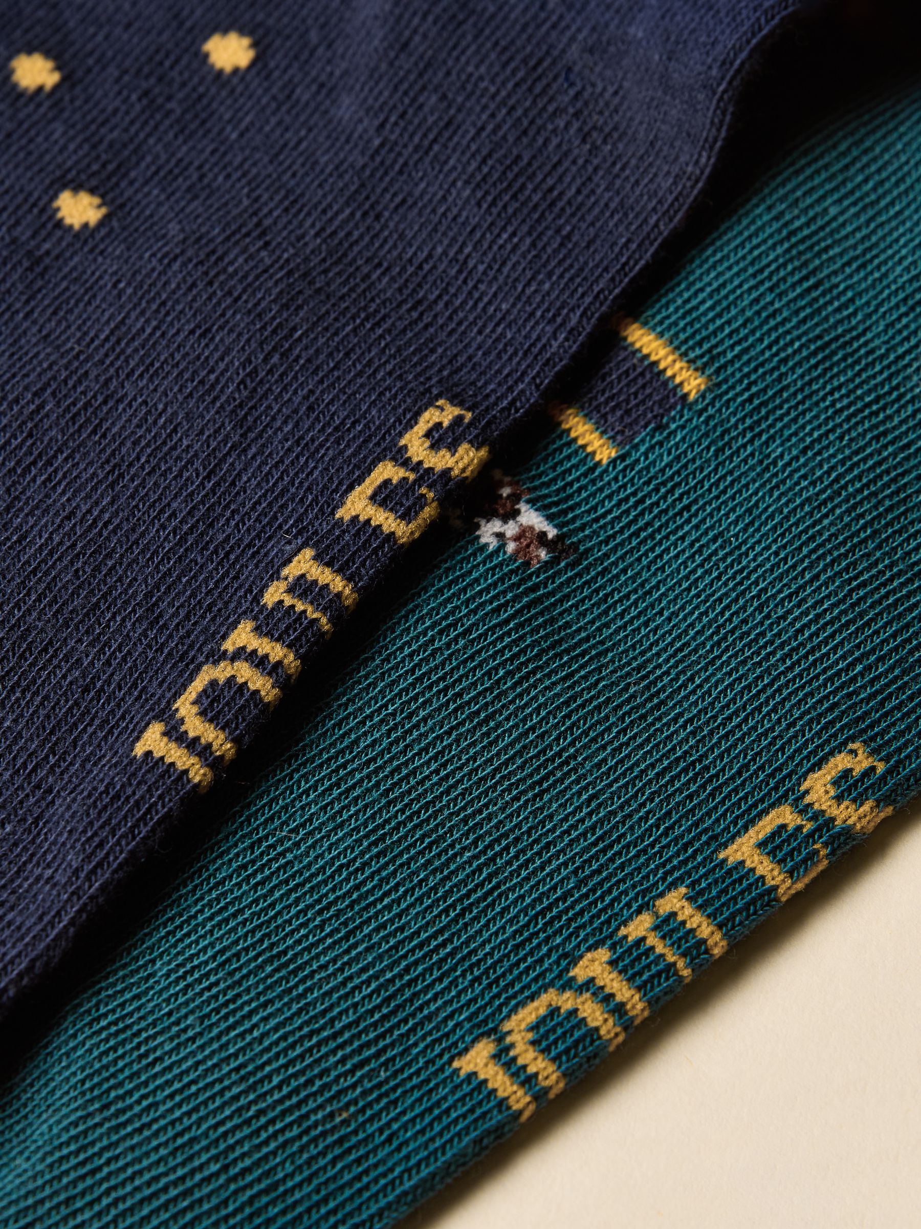 Men's Kingsbury Green Dog Socks 2 Pack (size 7-12) - Image 3 of 3