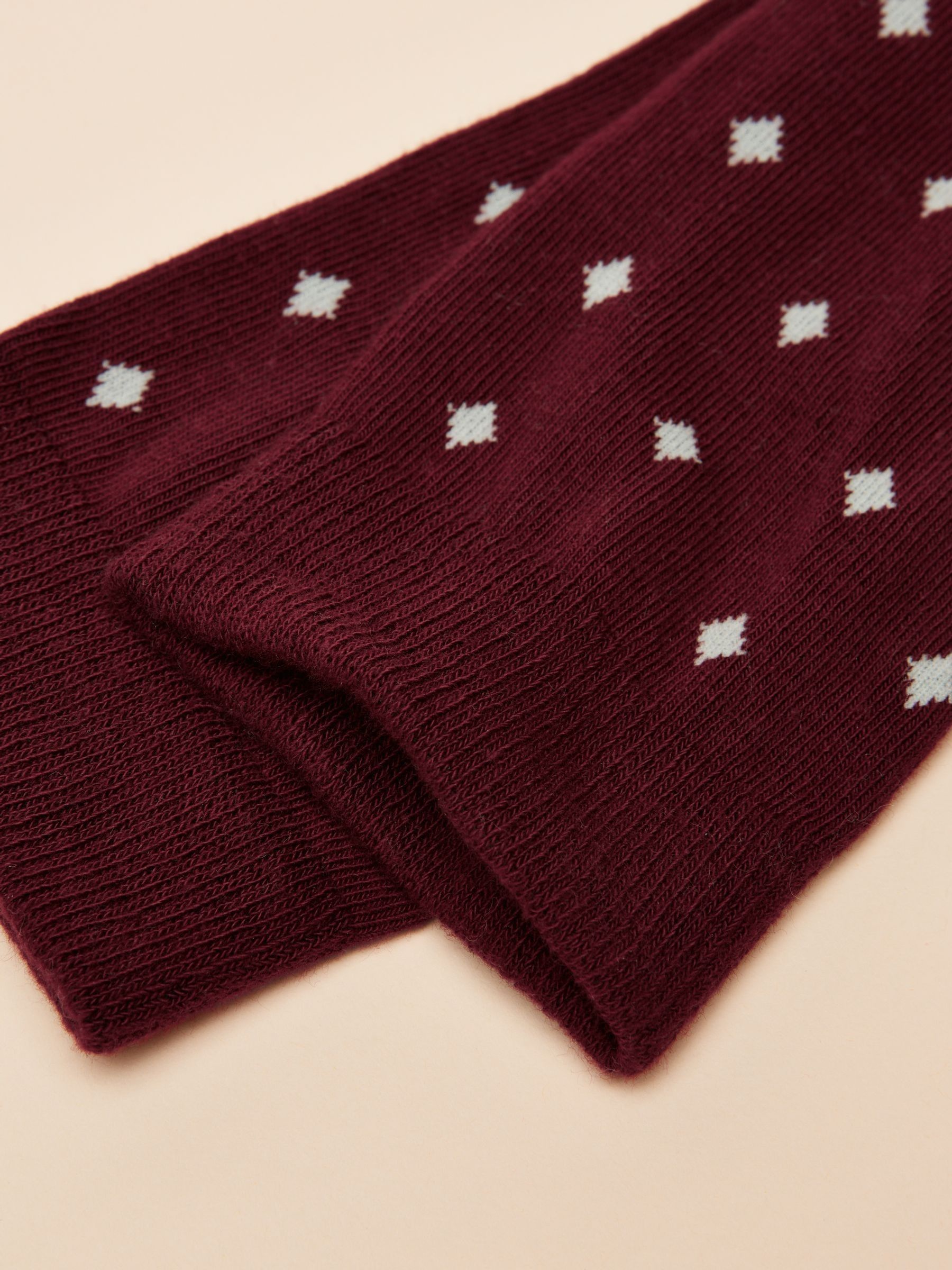 Men's Kingsbury Red & Green Socks 2 Pack (size 7-12) - Image 4 of 4