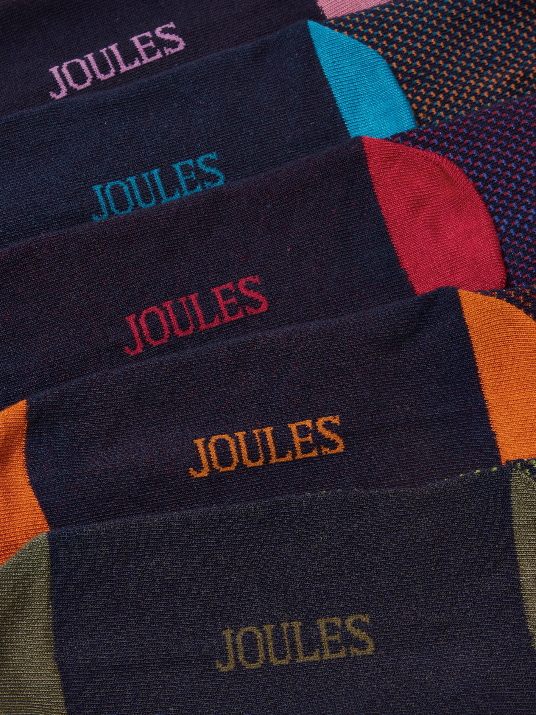 Men's Kingsbury Multi Navy Socks 5 Pack (size 7-12) - Image 3 of 3 Men's Kingsbury Multi Navy Socks 5 Pack (size 7-12) - Image 3 of 3