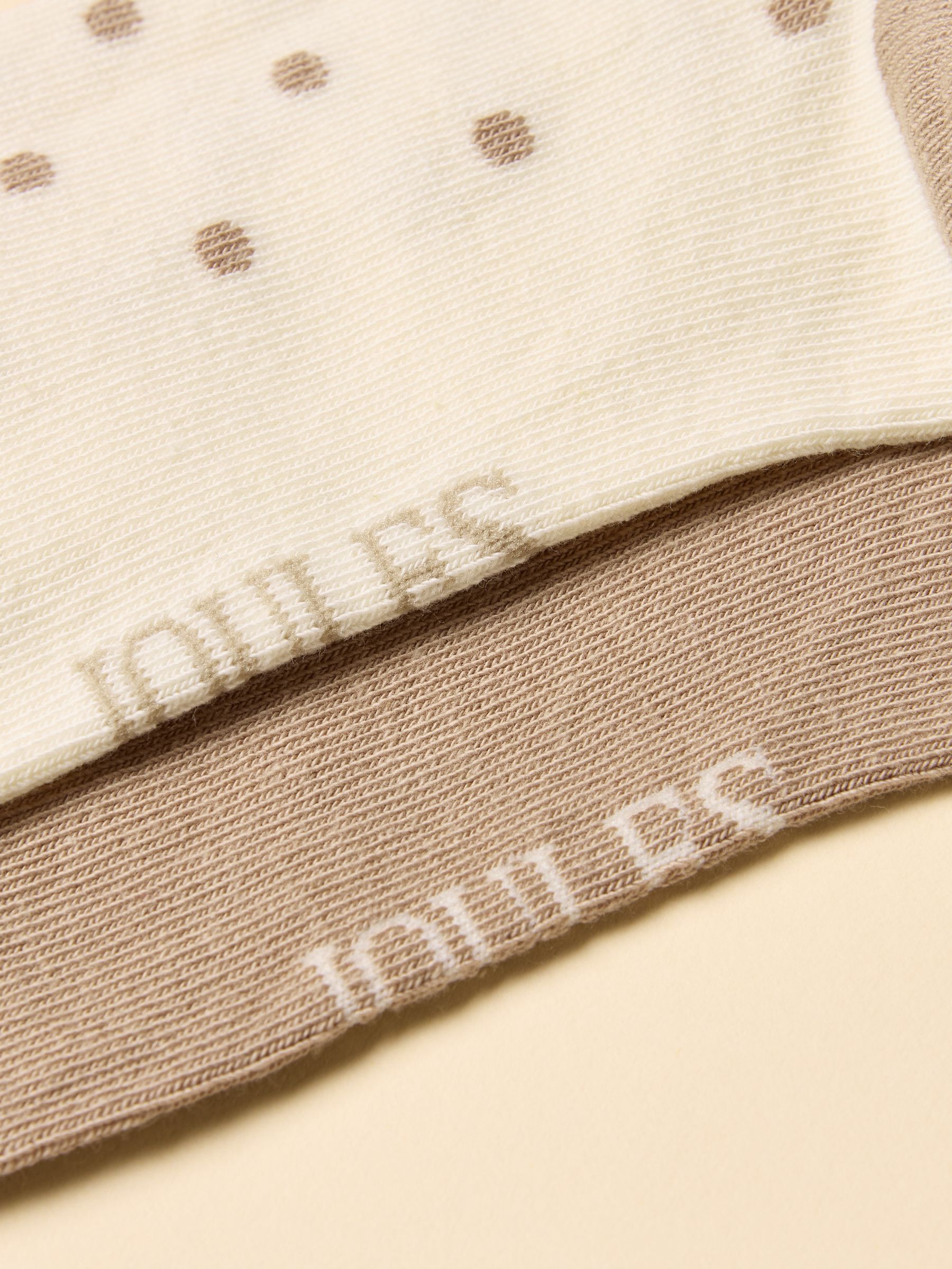 Women's Everyday Neutral Woodland Cotton Blend Socks 2 Pack (size 4-8) - Image 3 of 3