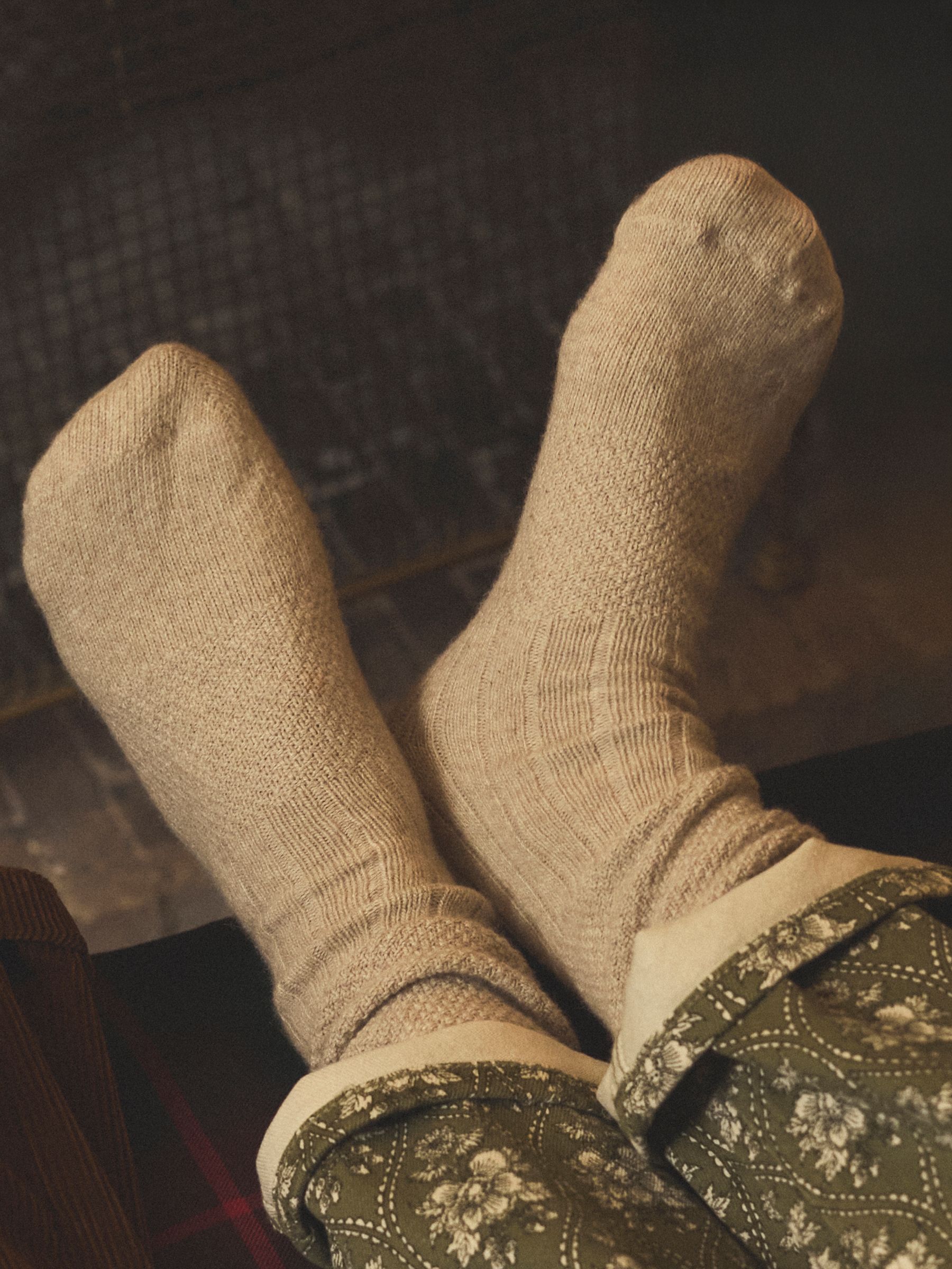 Women's Trekwell Oatmeal Easy Boot Sock (size 4-8) - Image 1 of 4