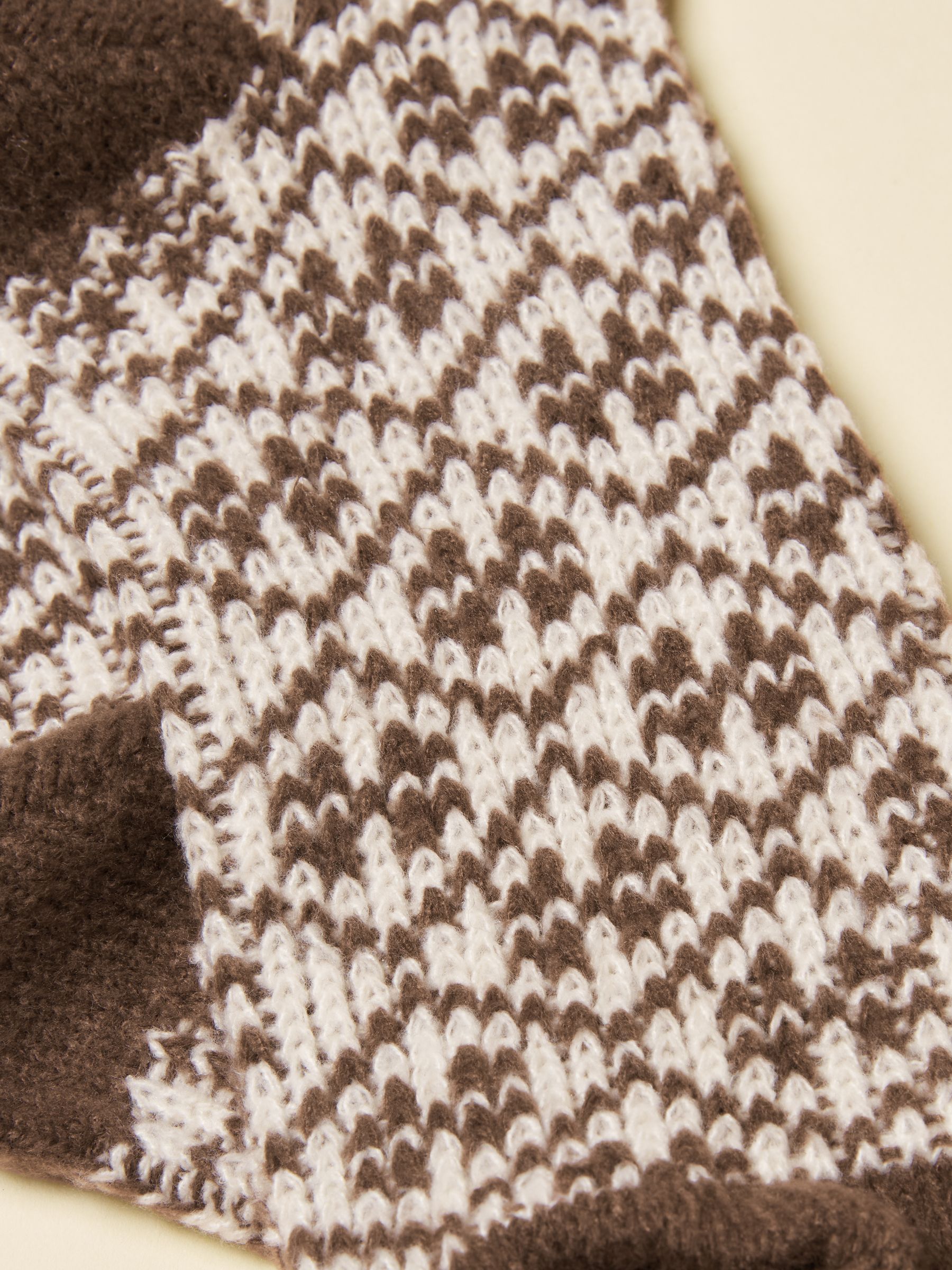 Women's Cosy Chocolate Brown Socks (size 4-8) - Image 3 of 3